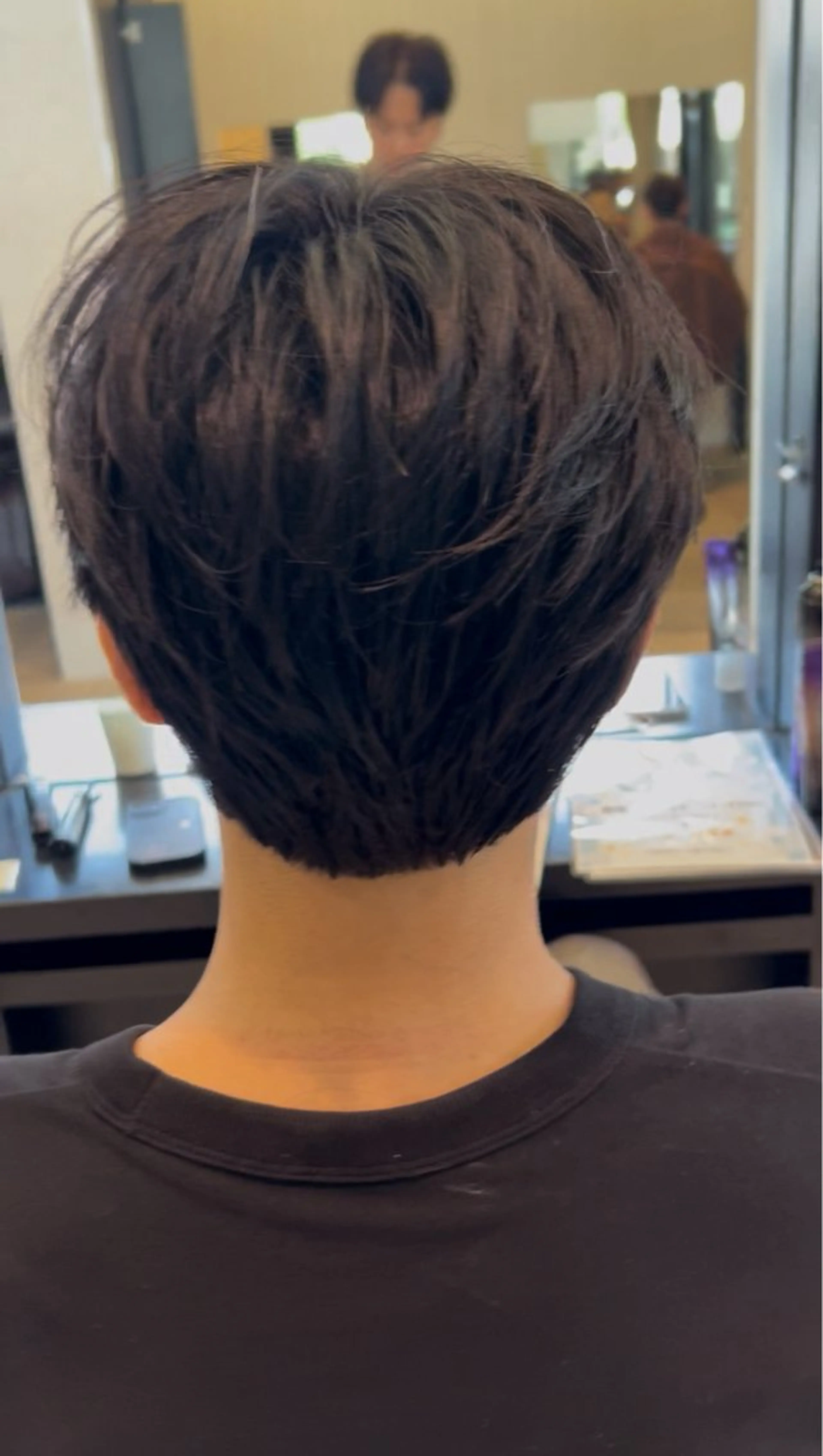 ショート メンズ ヘアセット EARTH大宮宮原店所属・🔥メンズ特化🔥 rikuのヘアスタイル