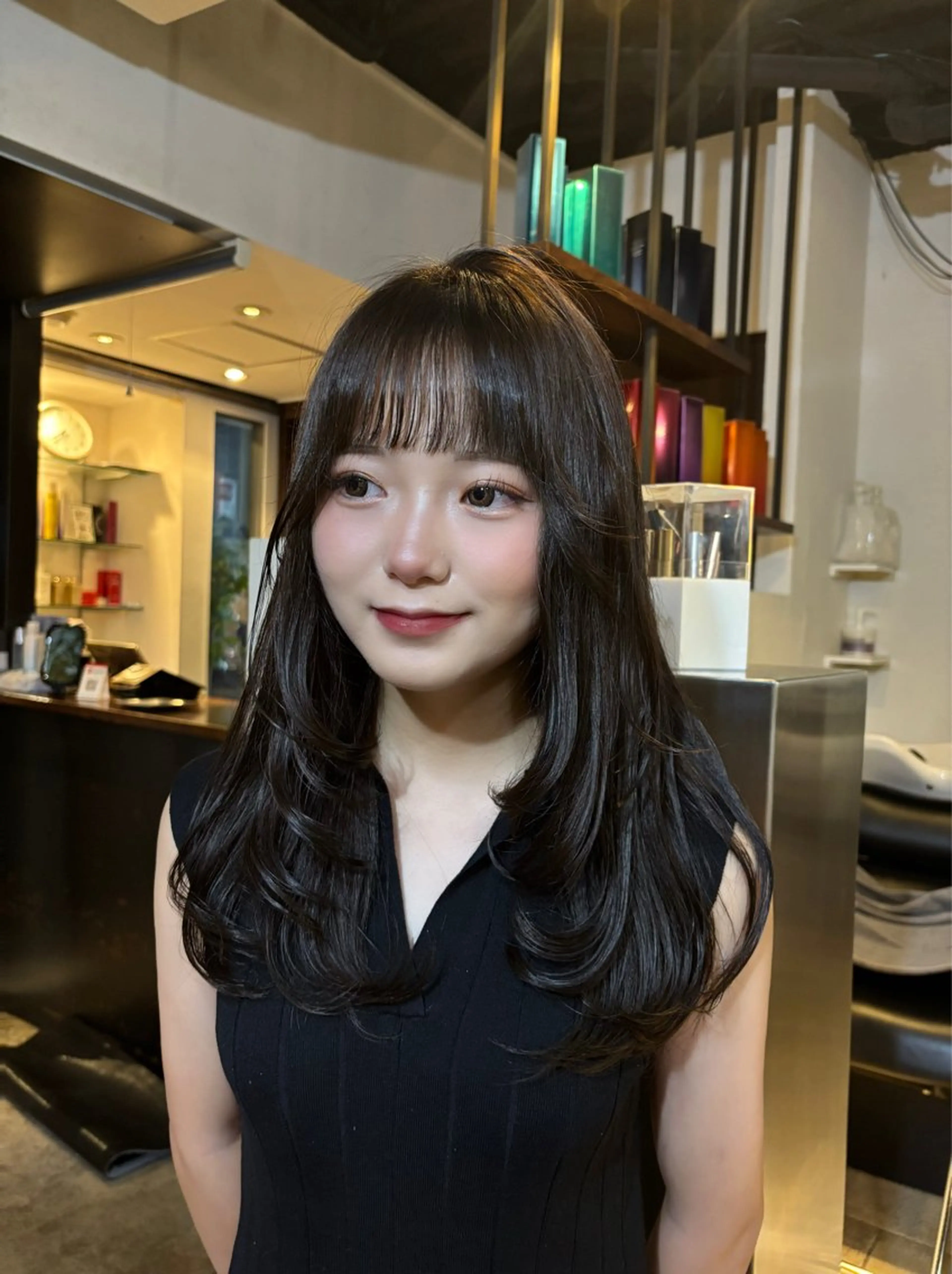 ロング HAIR&MAKE SeeK 八王子店所属・🩶韓国ヘア / メンズ🩶フウカのヘアスタイル