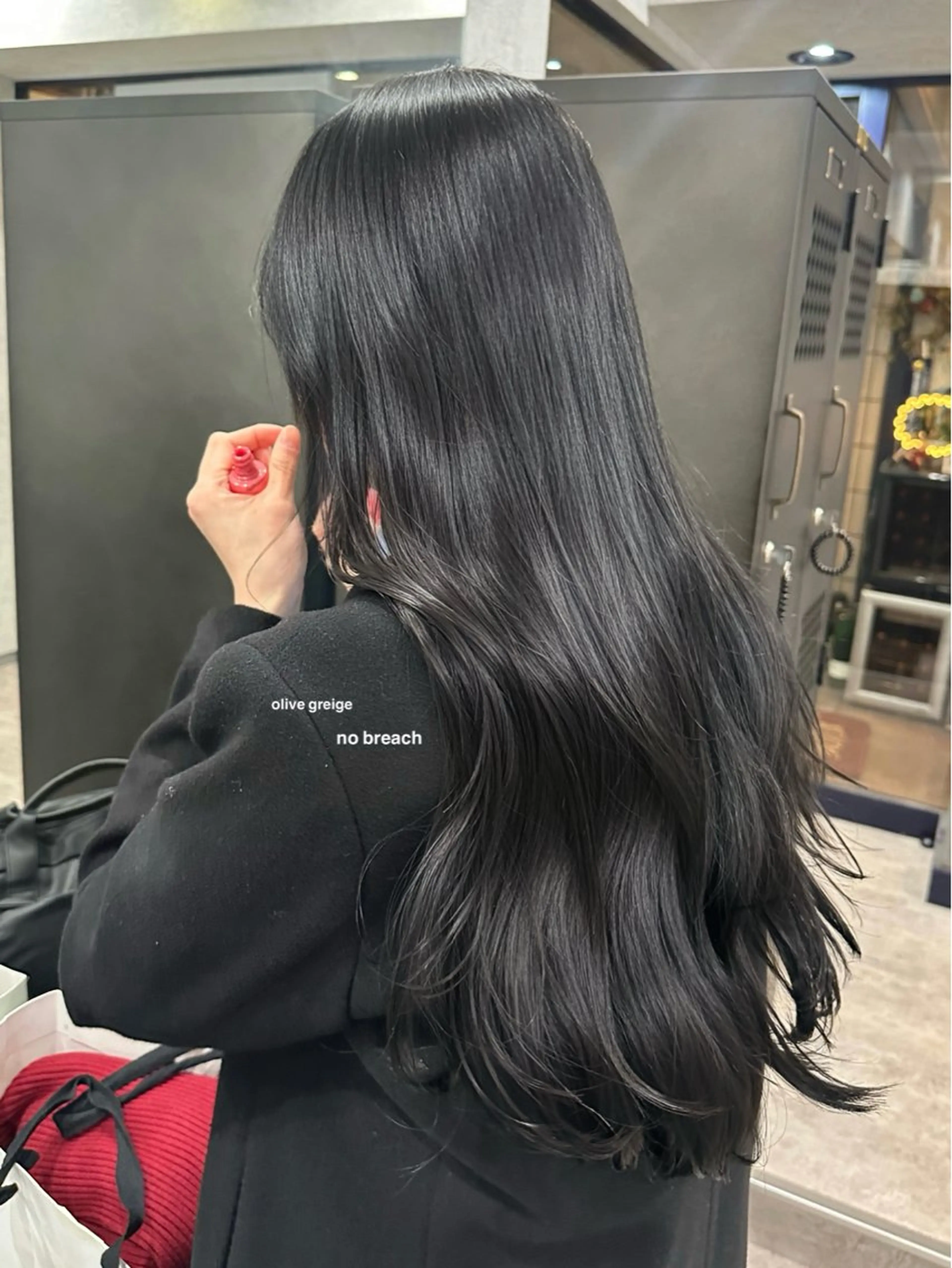 ロング カラー カット ヘアカラー トリートメント v-lab studio所属・韓国レイヤーカット/ 艶カラー/ noaのヘアスタイル