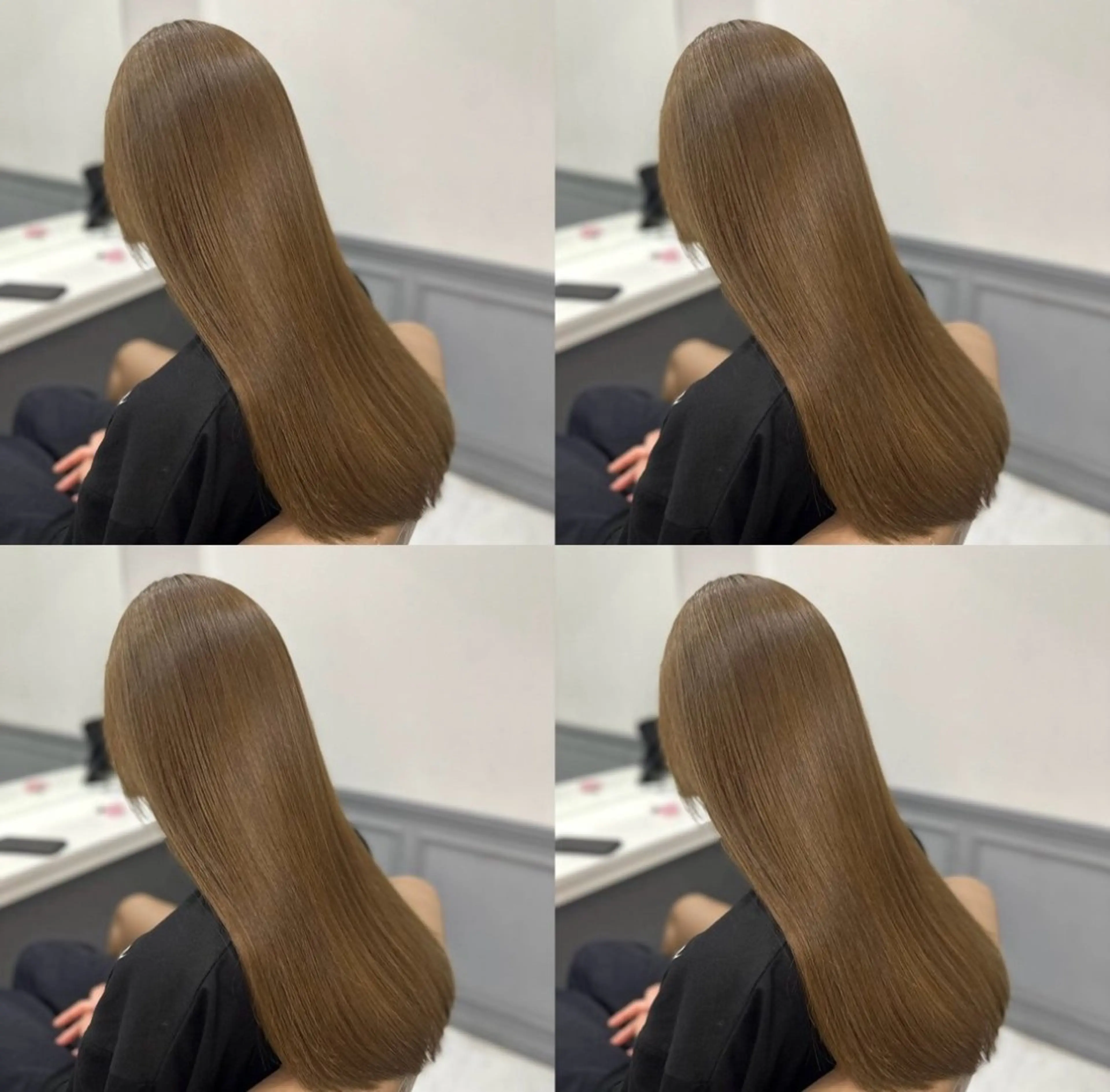 ロング カラー ヘアカラー トリートメント 髪質改善 /美髪矯正🫧ゆたかのヘアスタイル