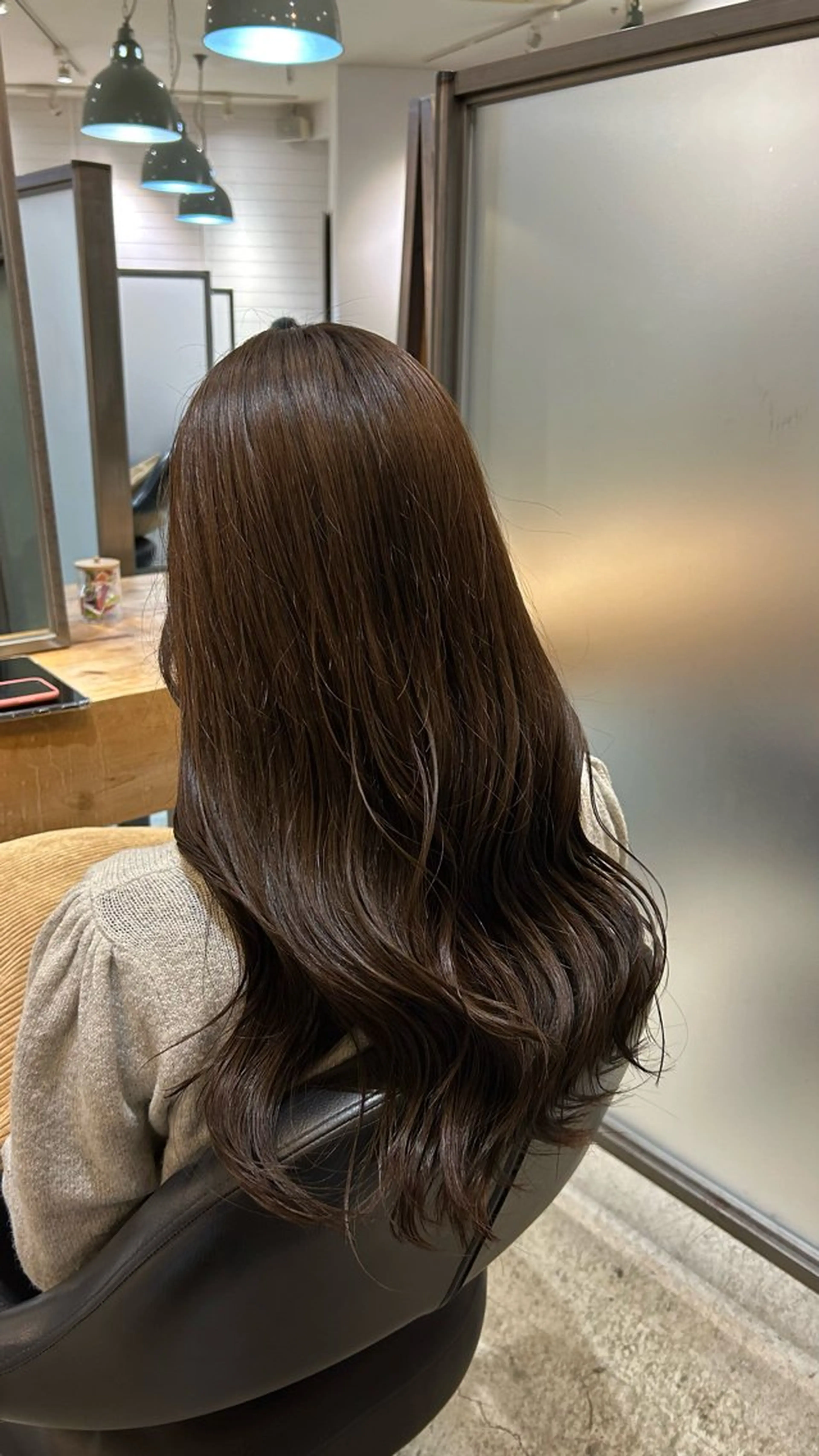 ロング 艶ブリーチ/カット kurumi🌼のヘアスタイル