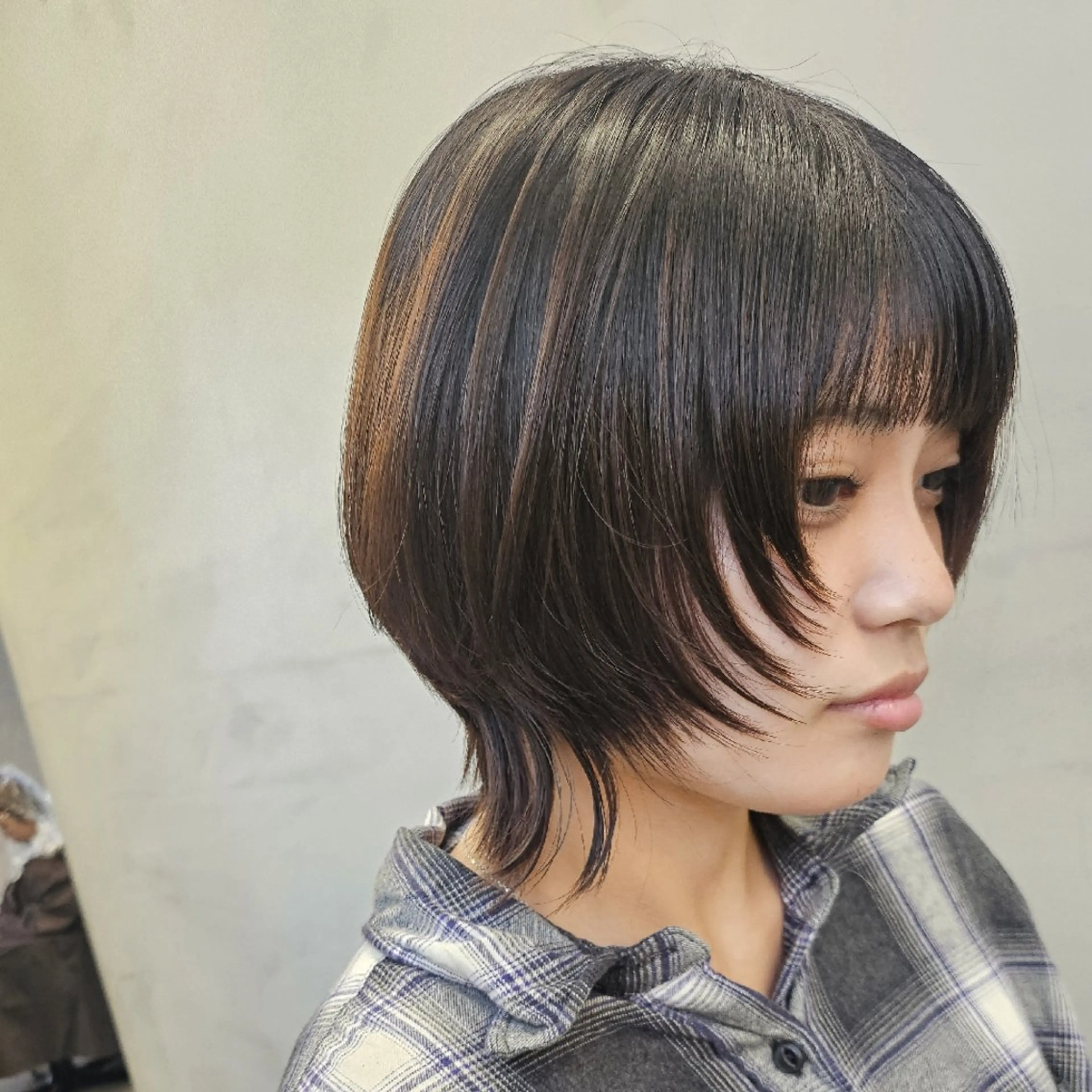 ショート カラー メンズ カット ヘアカラー トリートメント ☀️ボブスタイル特化 大山あさひ☀️のヘアスタイル