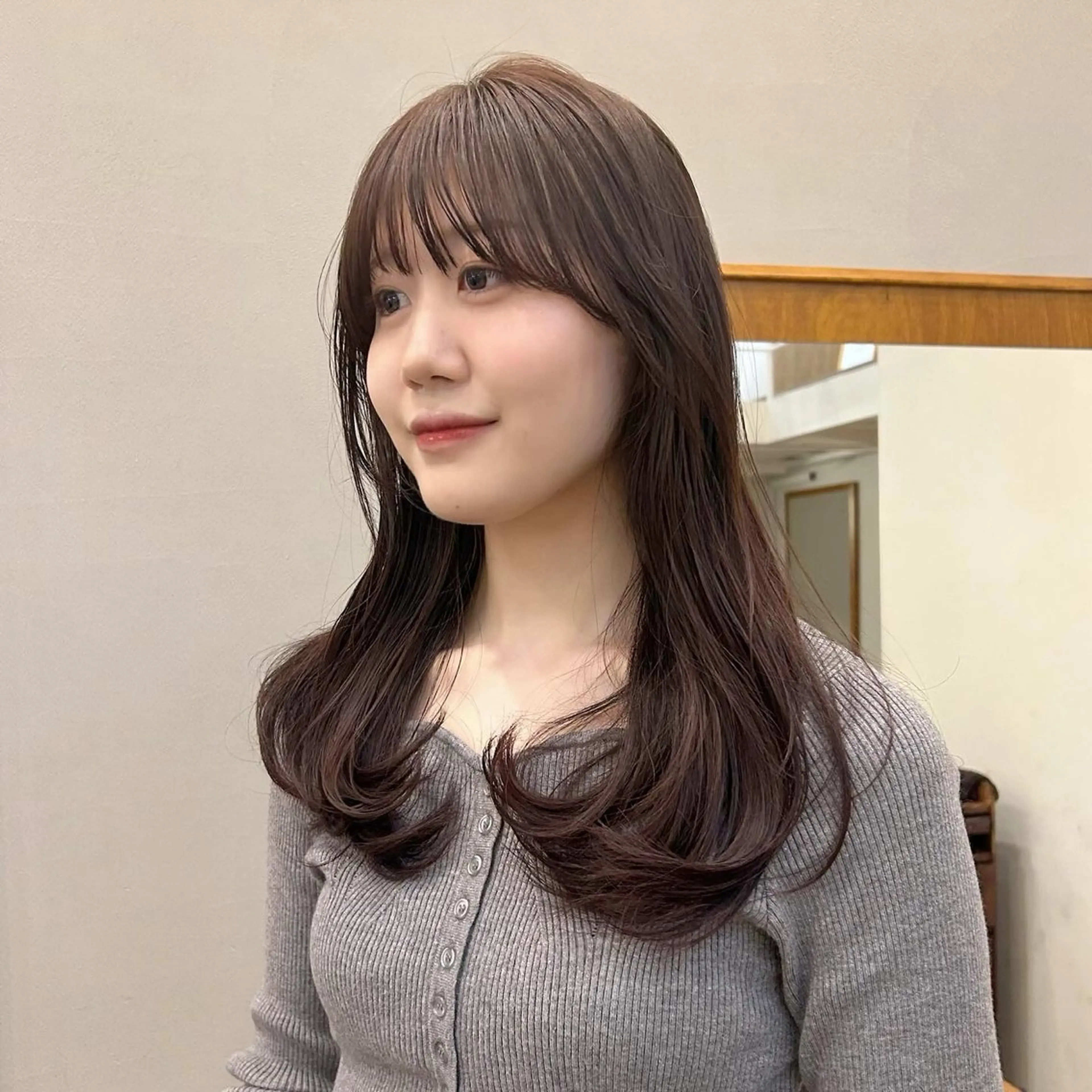 ロング カラー ブラウンカラー ラベンダーカラー tete nico所属・似合わせ/ヘアカラー nanami🌸のヘアスタイル