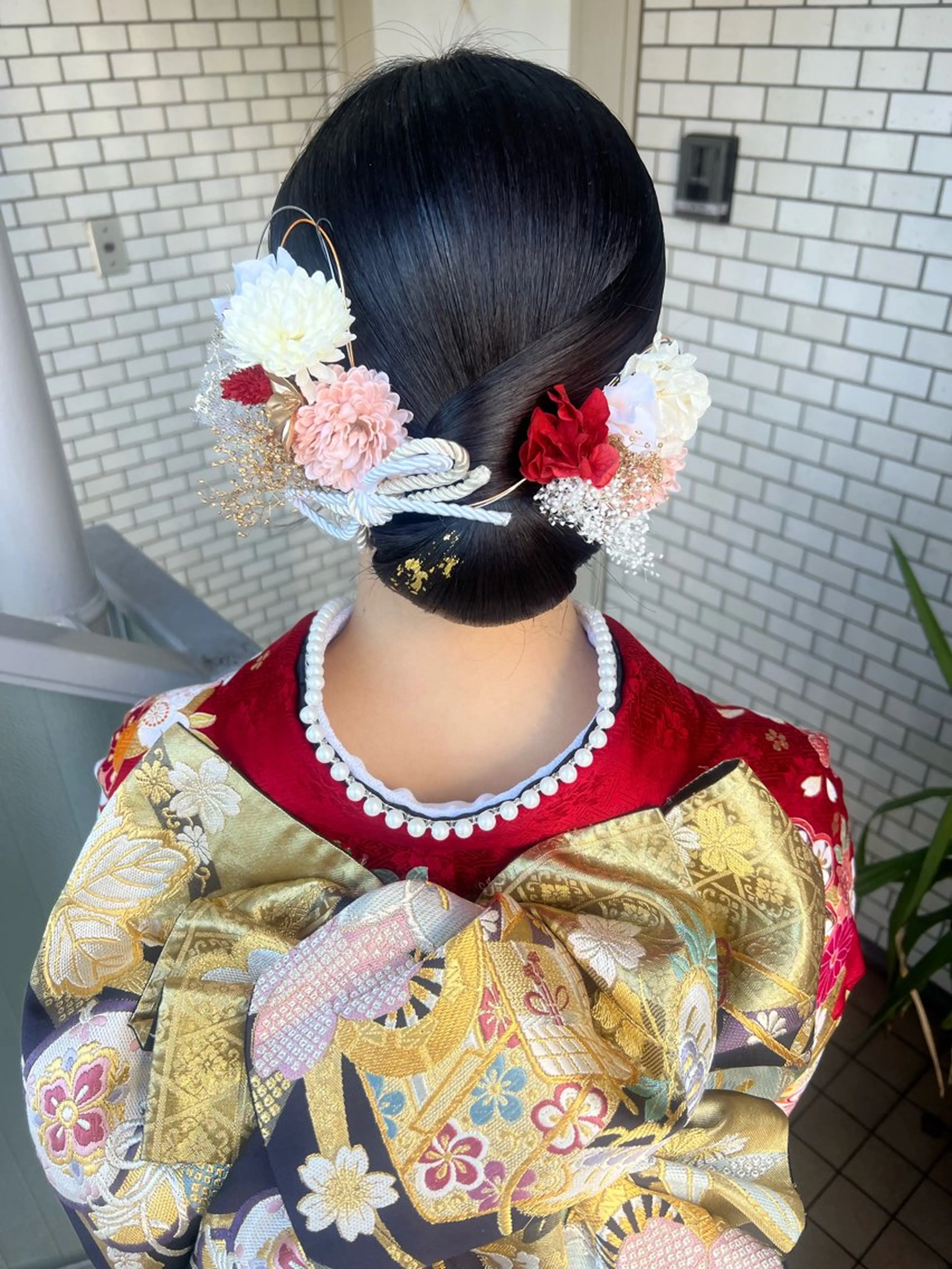 ヘアアレンジ 成人式 大人可愛いヘアメイク 💋🧚‍♀️しずかのヘアスタイル