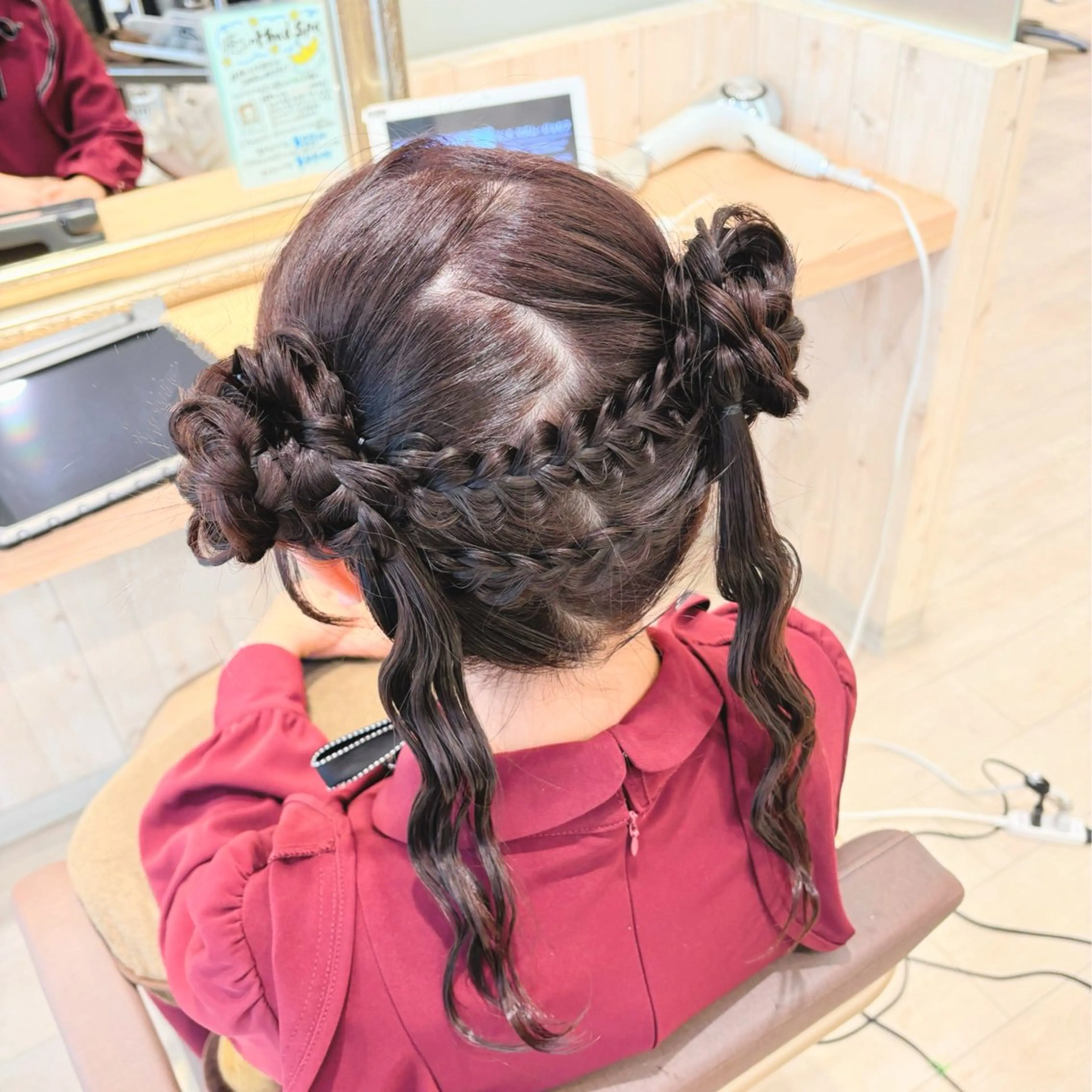 メンズ0円モデル✂️ 🎀藤村音寧🎀のヘアスタイル