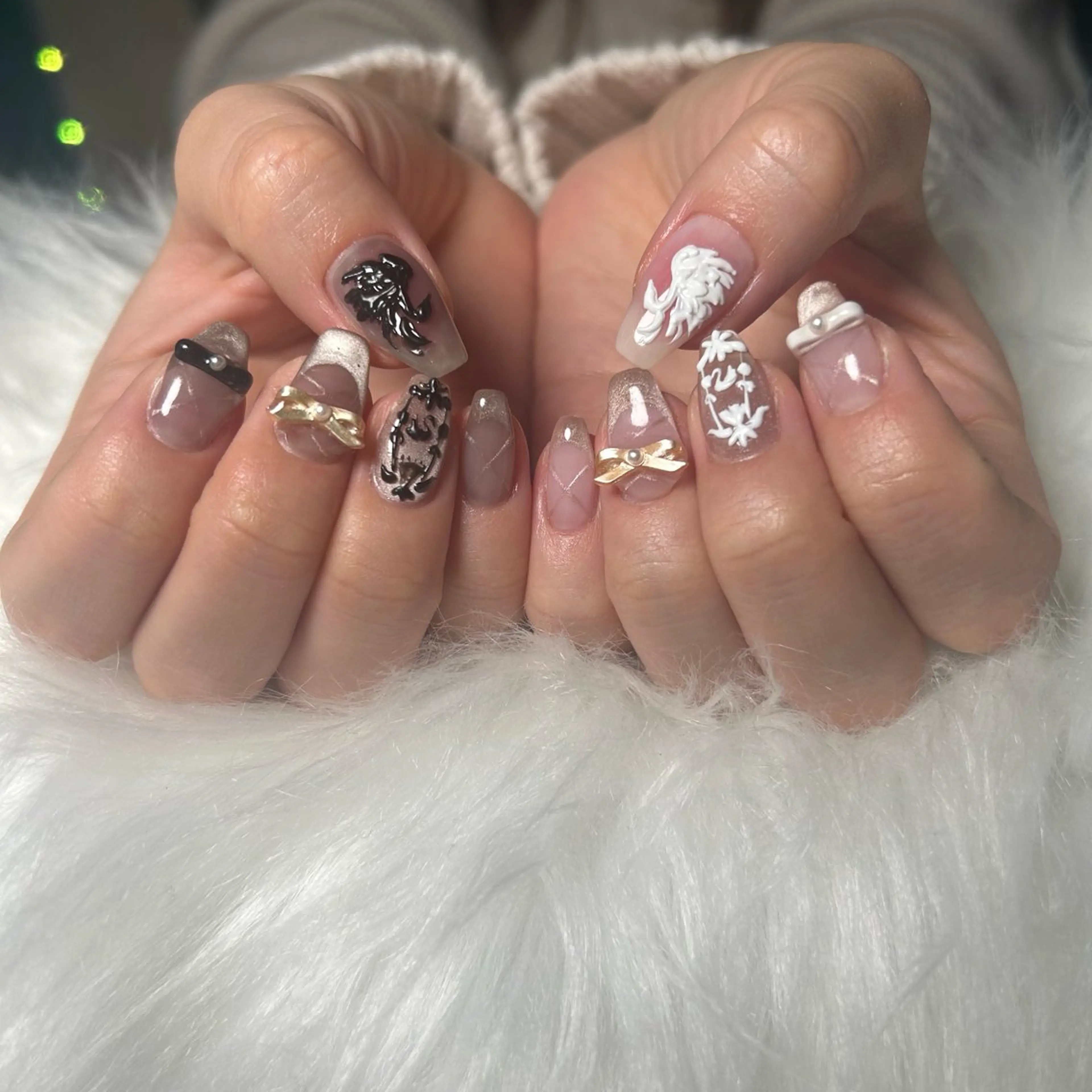 ネイル マグネットネイル ハンドネイル haacnails（ハーシーネイル）所属・haac nailsのネイルデザイン