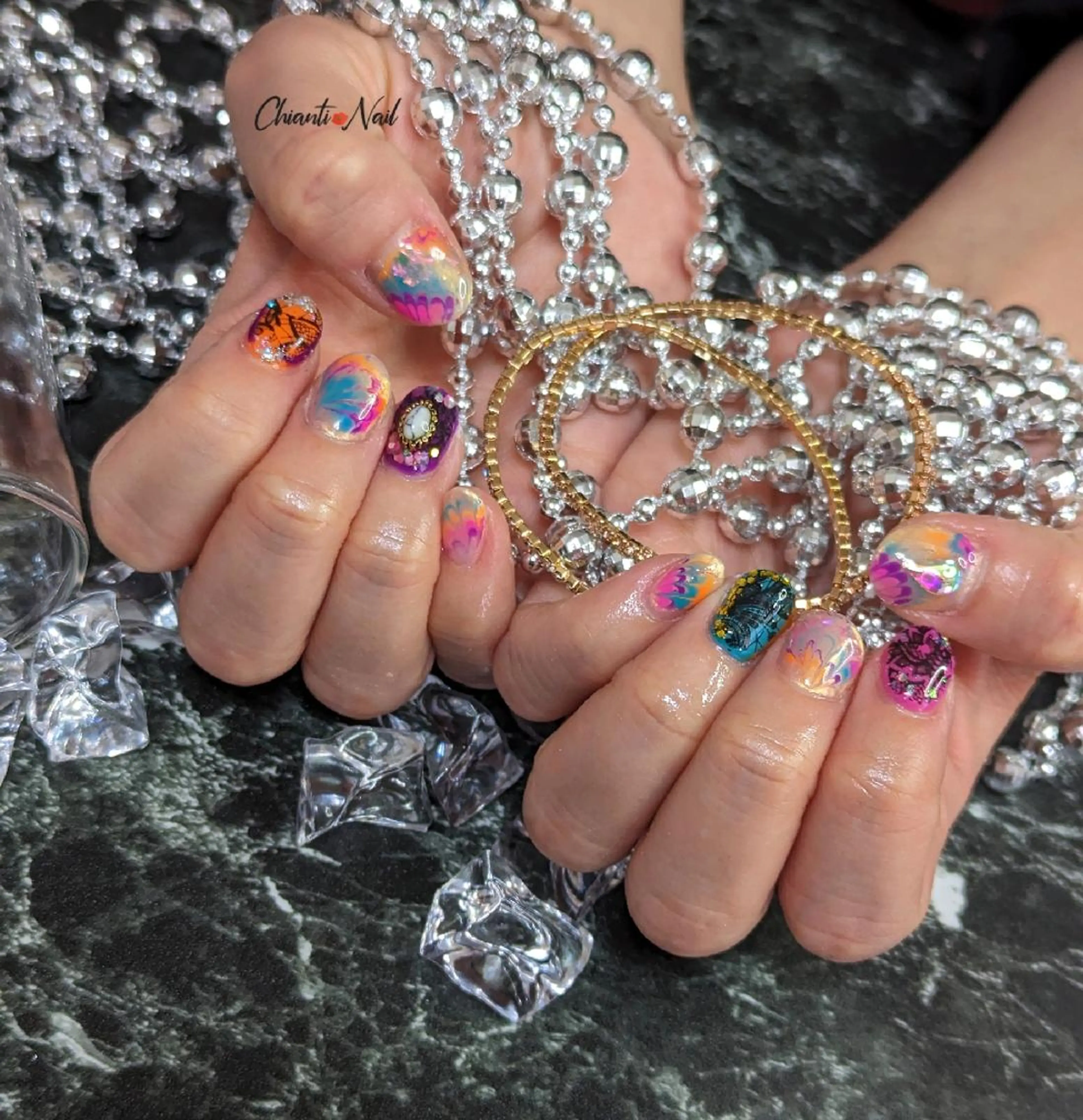 ネイル ニュアンスネイル Chianti Nailのネイルデザイン