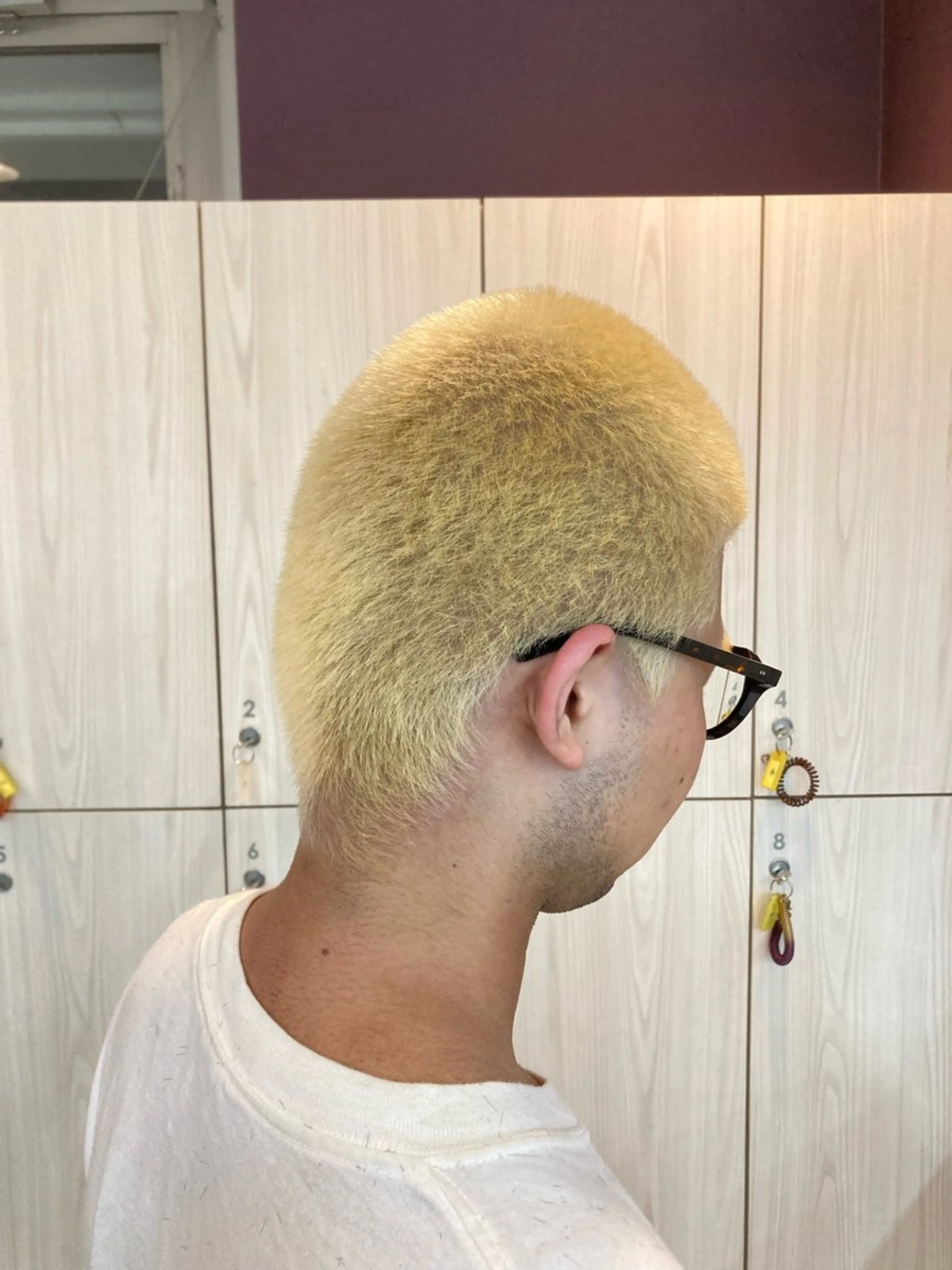 カラー メンズ 💜モデル大募集💜 松下のヘアスタイル