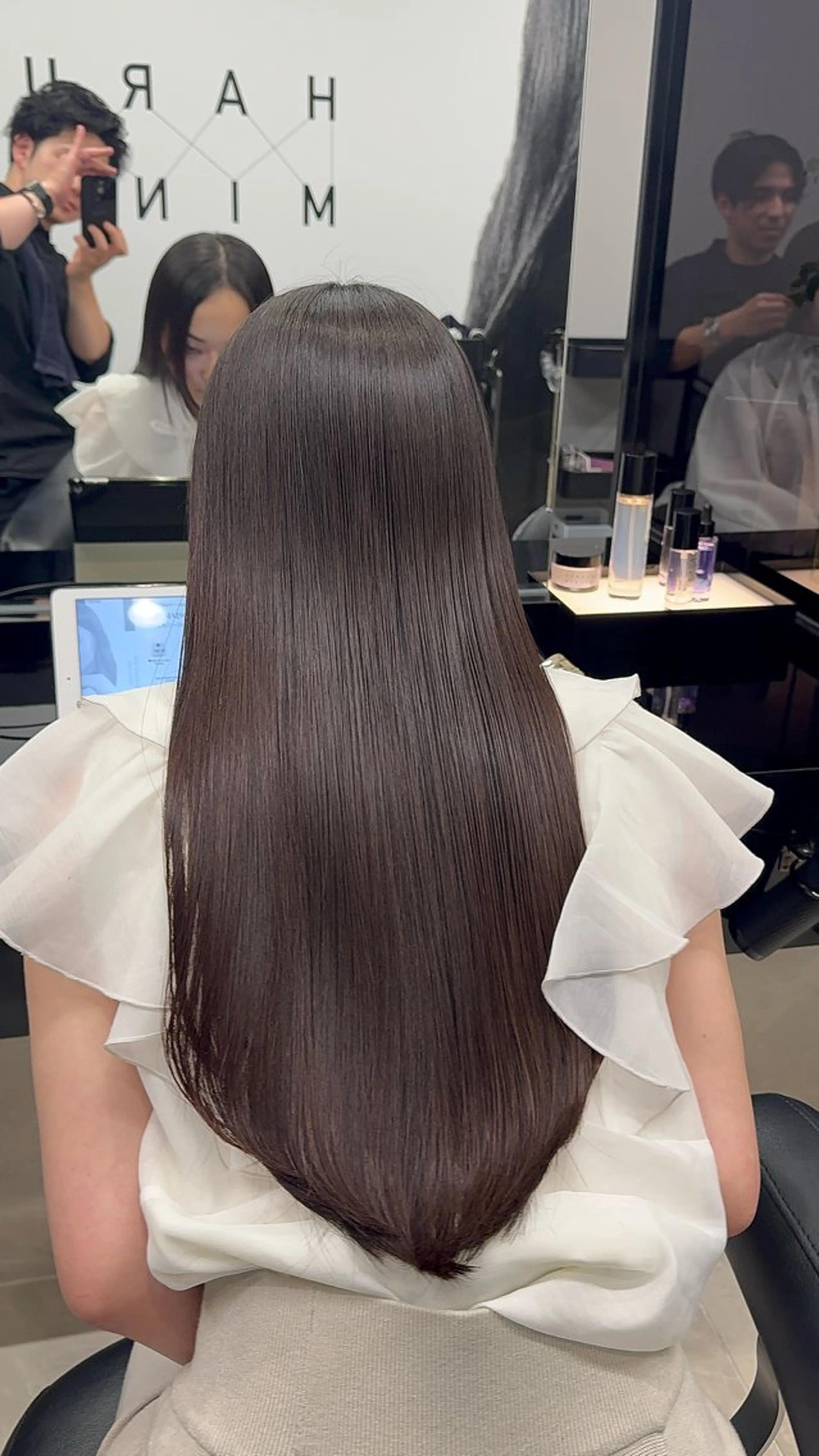 【1回施術で美髪が半永久✨】本物の美髪ストレート矯正+トリートメントの写真