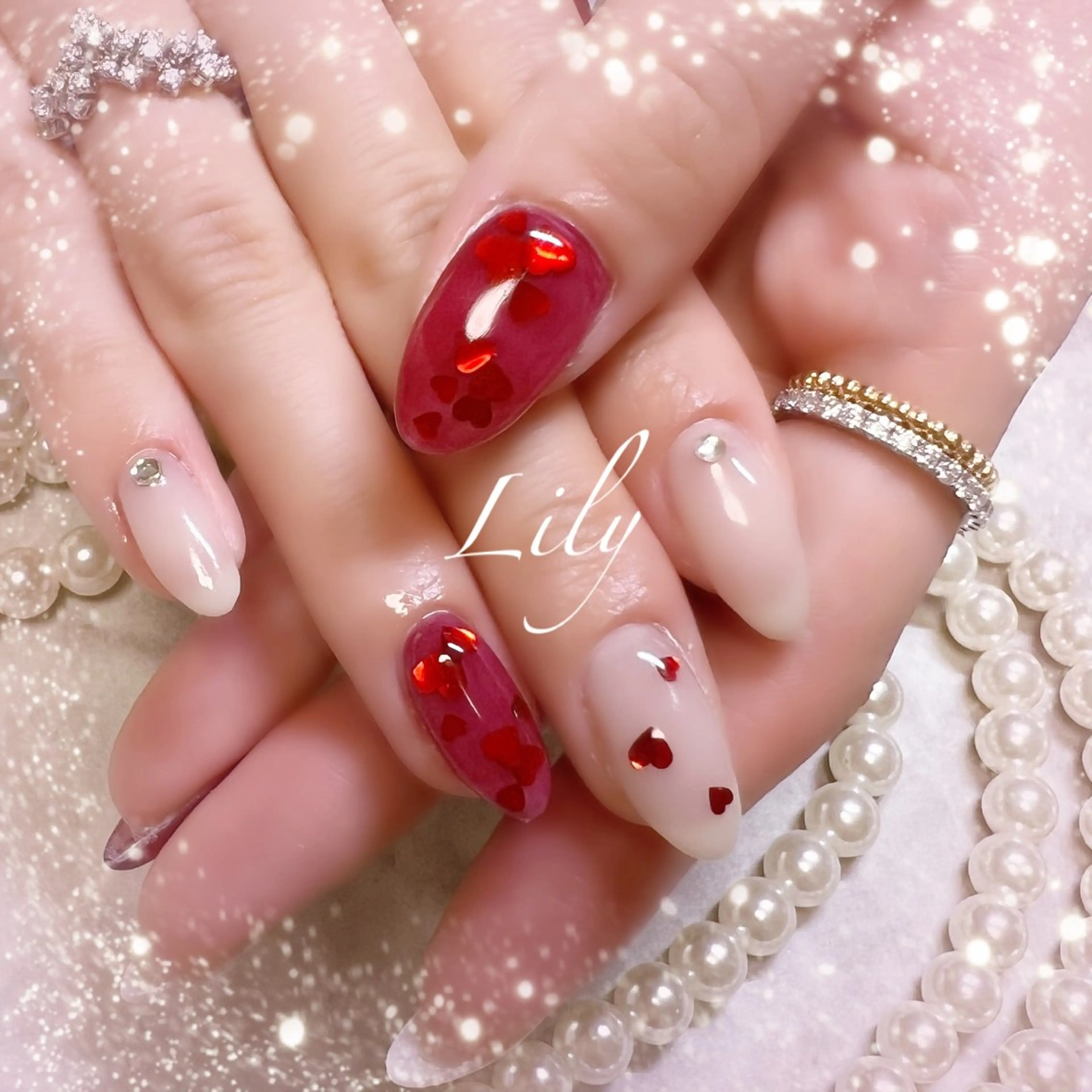 ネイル ハンドネイル Nailsalon Lilyのネイルデザイン