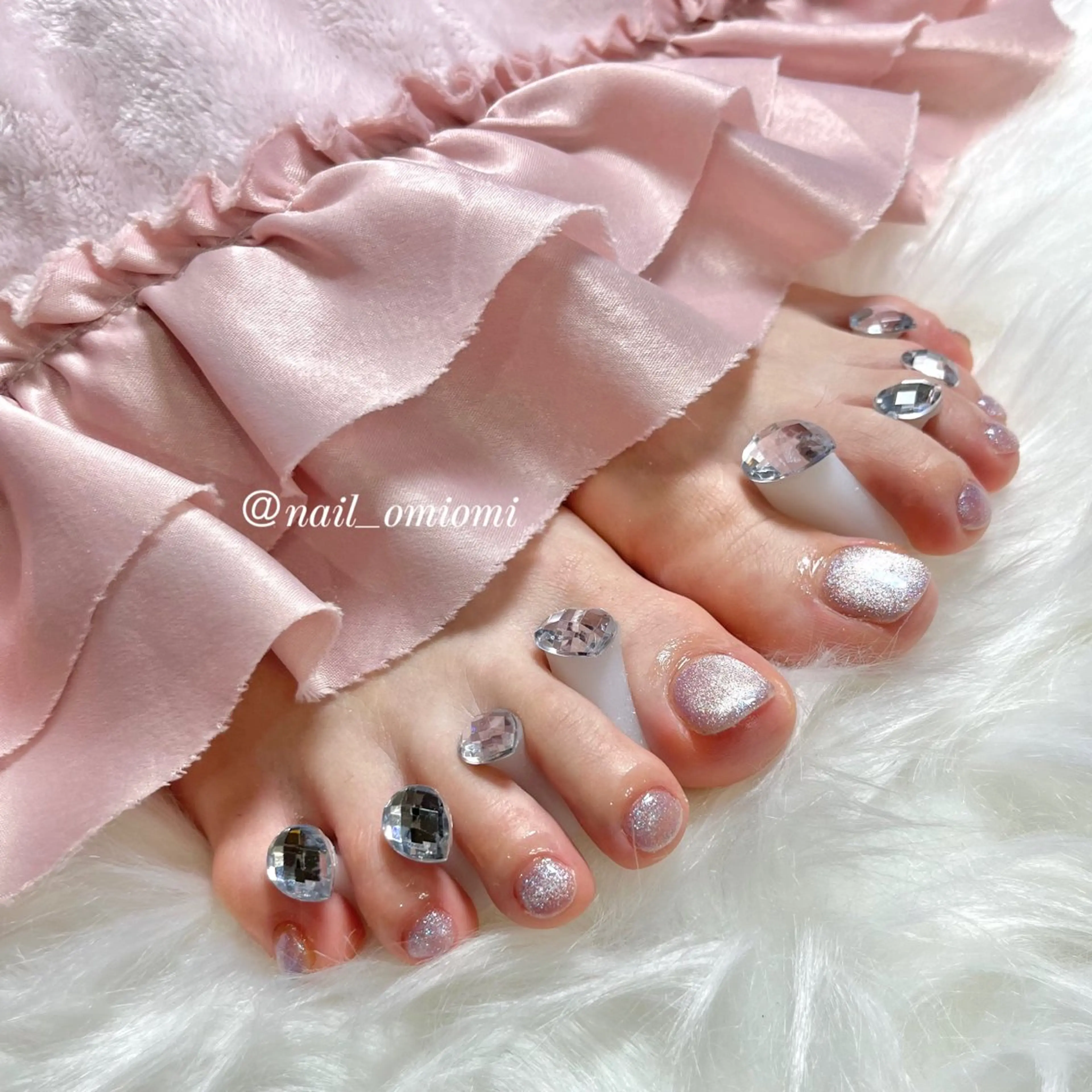 ネイル フットネイル 🌷 MIO🌷のネイルデザイン