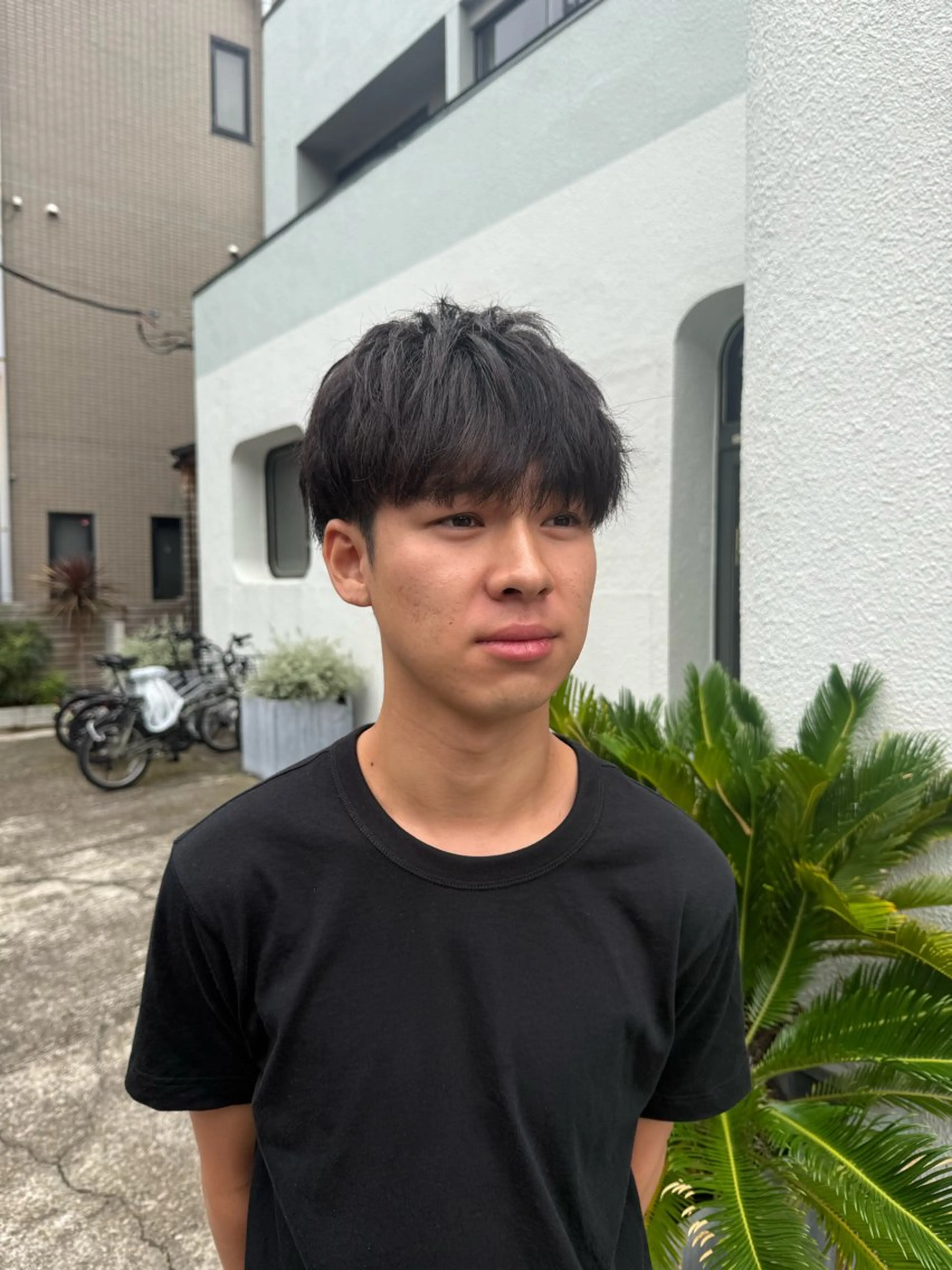 メンズ メンズパーマ シャドーパーマ カット 美容室soi所属・メンズ特化/石田 凱土のヘアスタイル