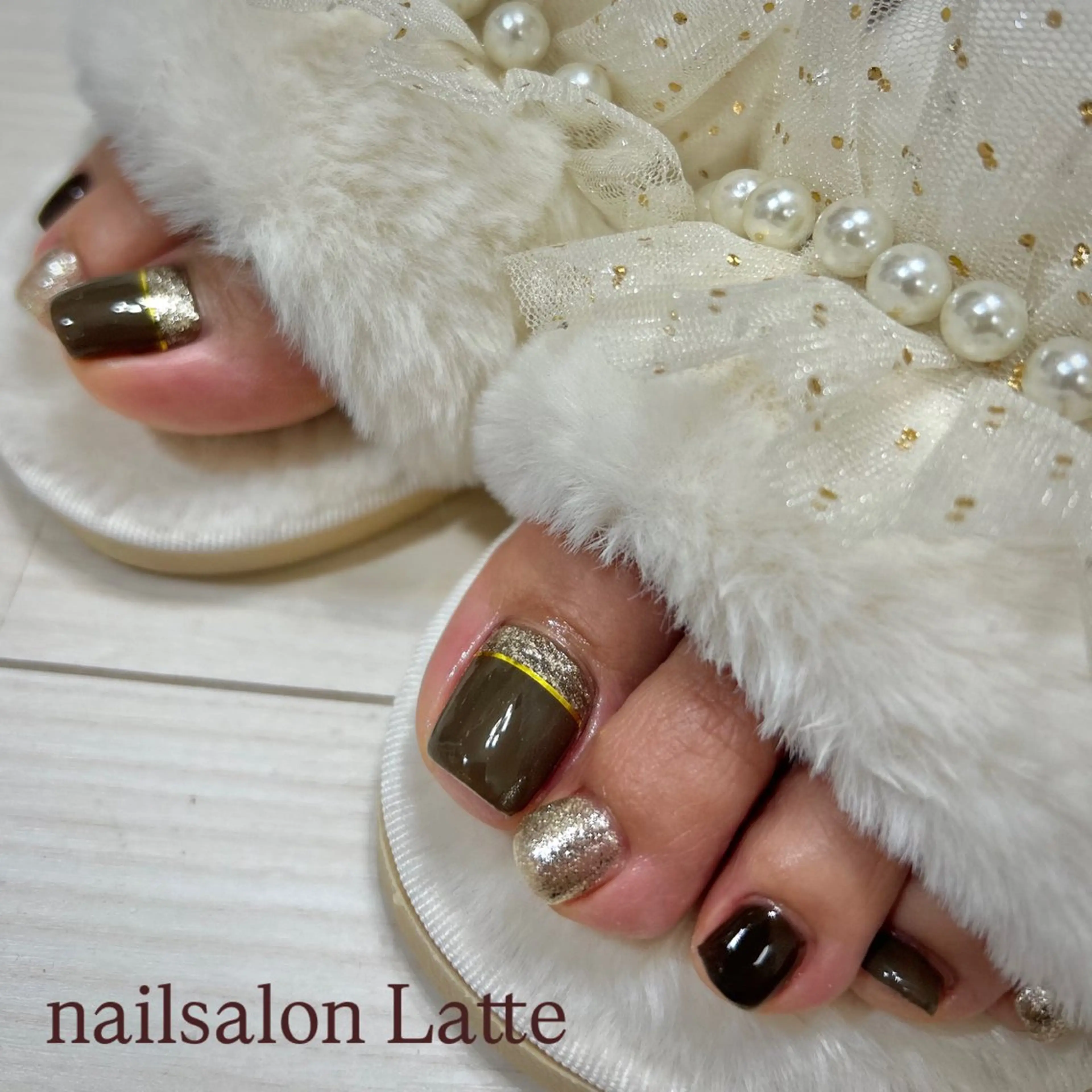 ネイル Nailsalon Latteのネイルデザイン