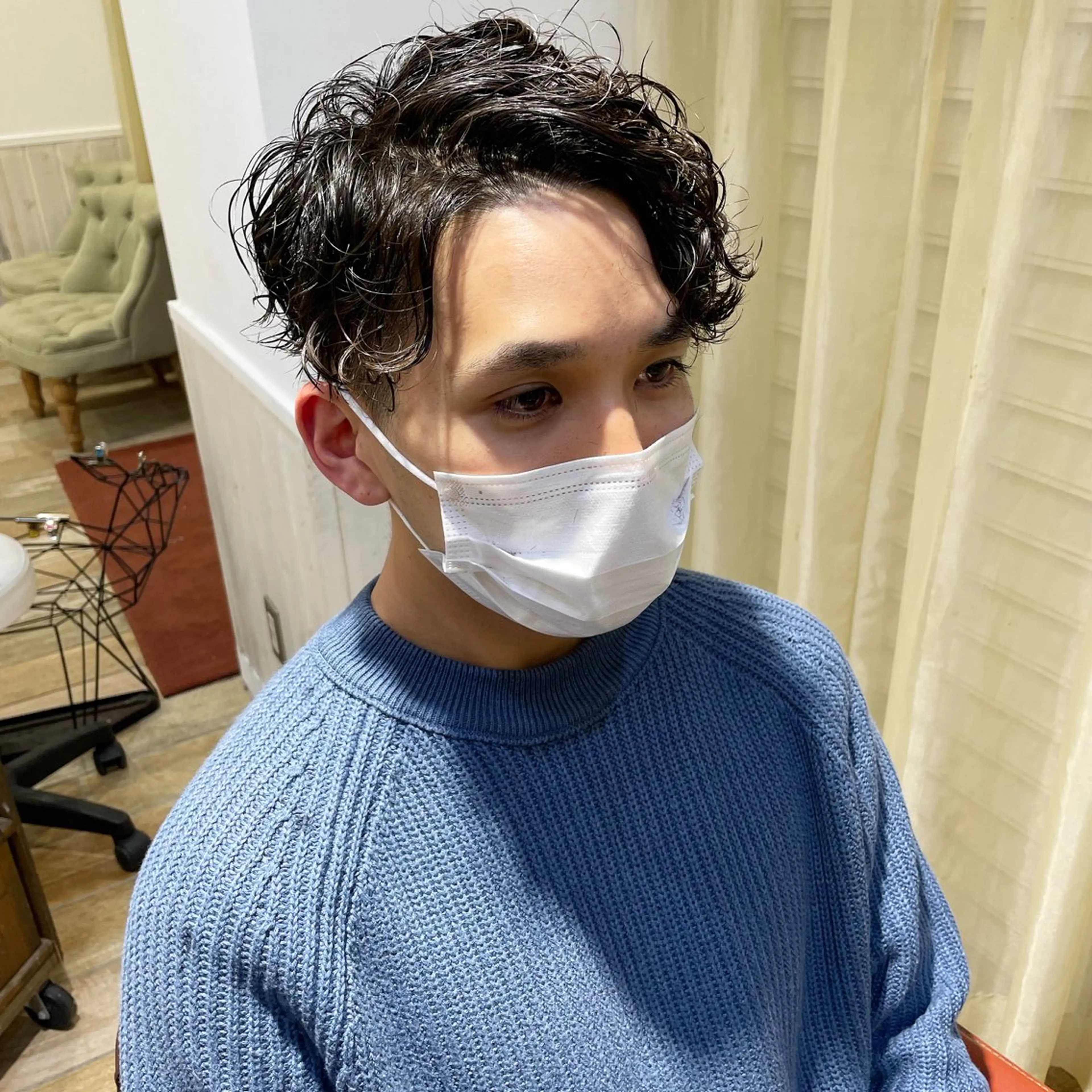パーマ メンズ メンズパーマ clan en所属・後藤 真友のヘアスタイル