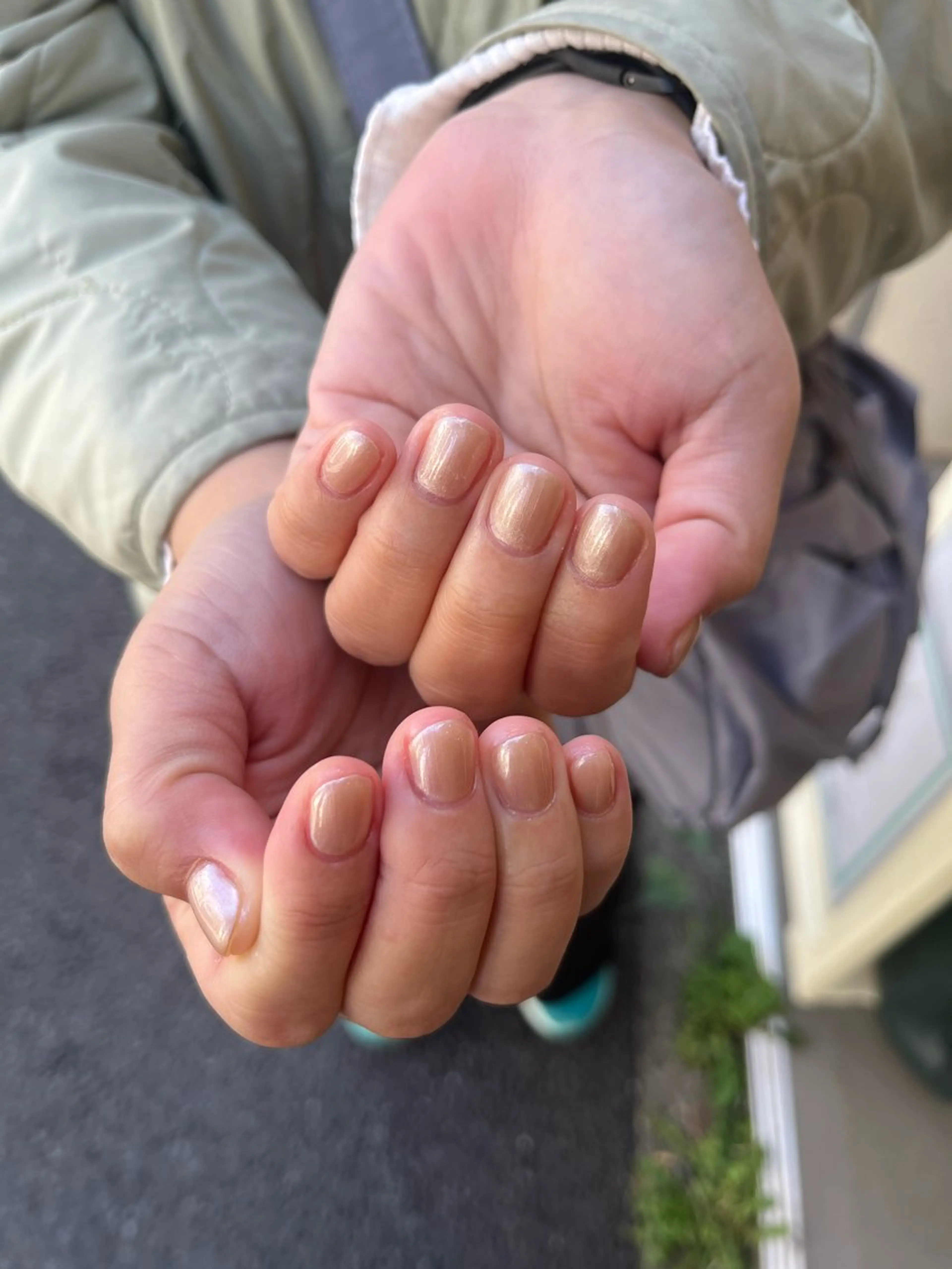 ネイル ゴールド ハンドネイル AT.1011(アトリエテンイレブン)所属・AT.1011 (ハルカ)のネイルデザイン