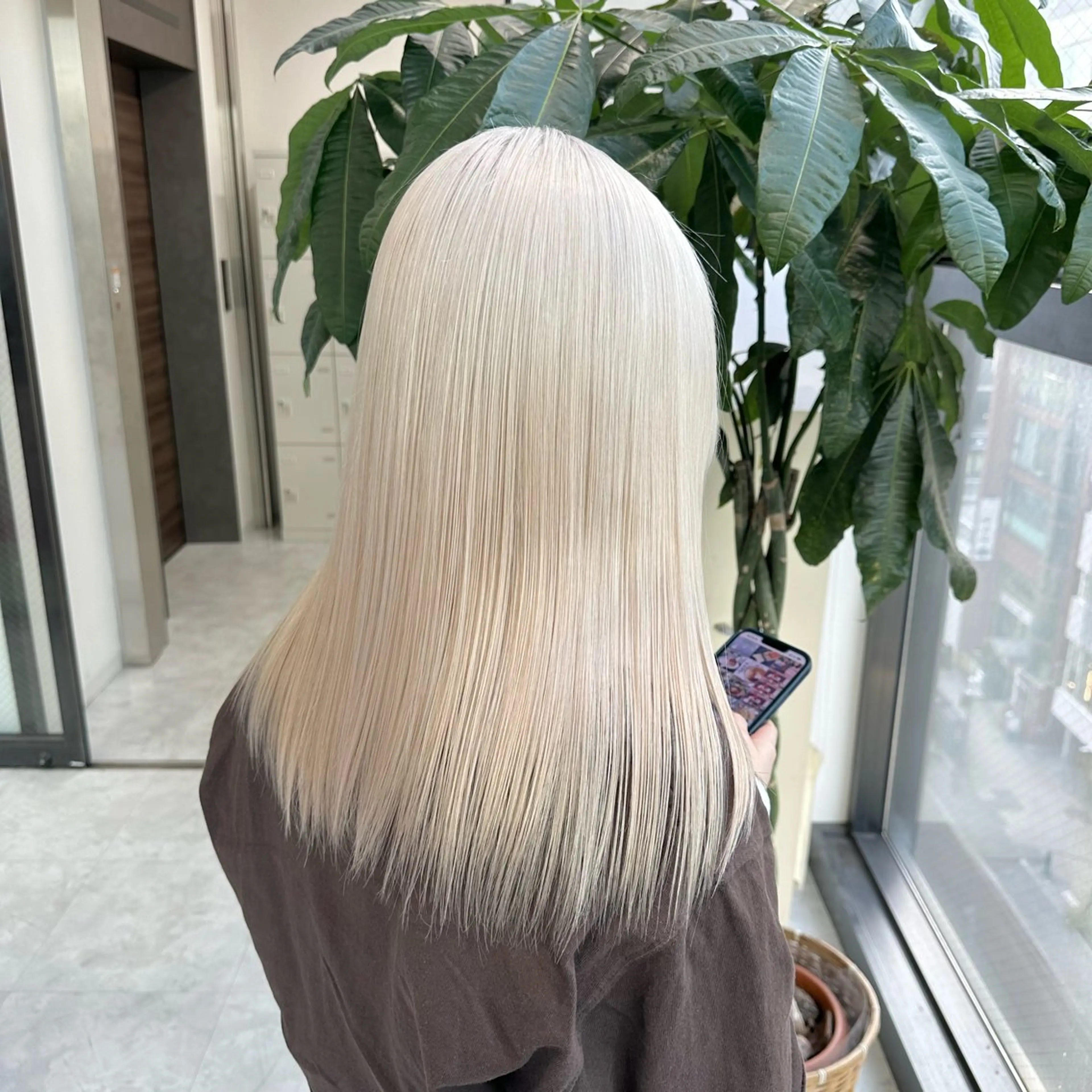 セミロング カラー ヘアアレンジ メンズ キッズ ヘアカラー トリートメント ヘッドスパ ヘアセット 🌈トレンドヘア 🌈WATARU🌈のヘアスタイル