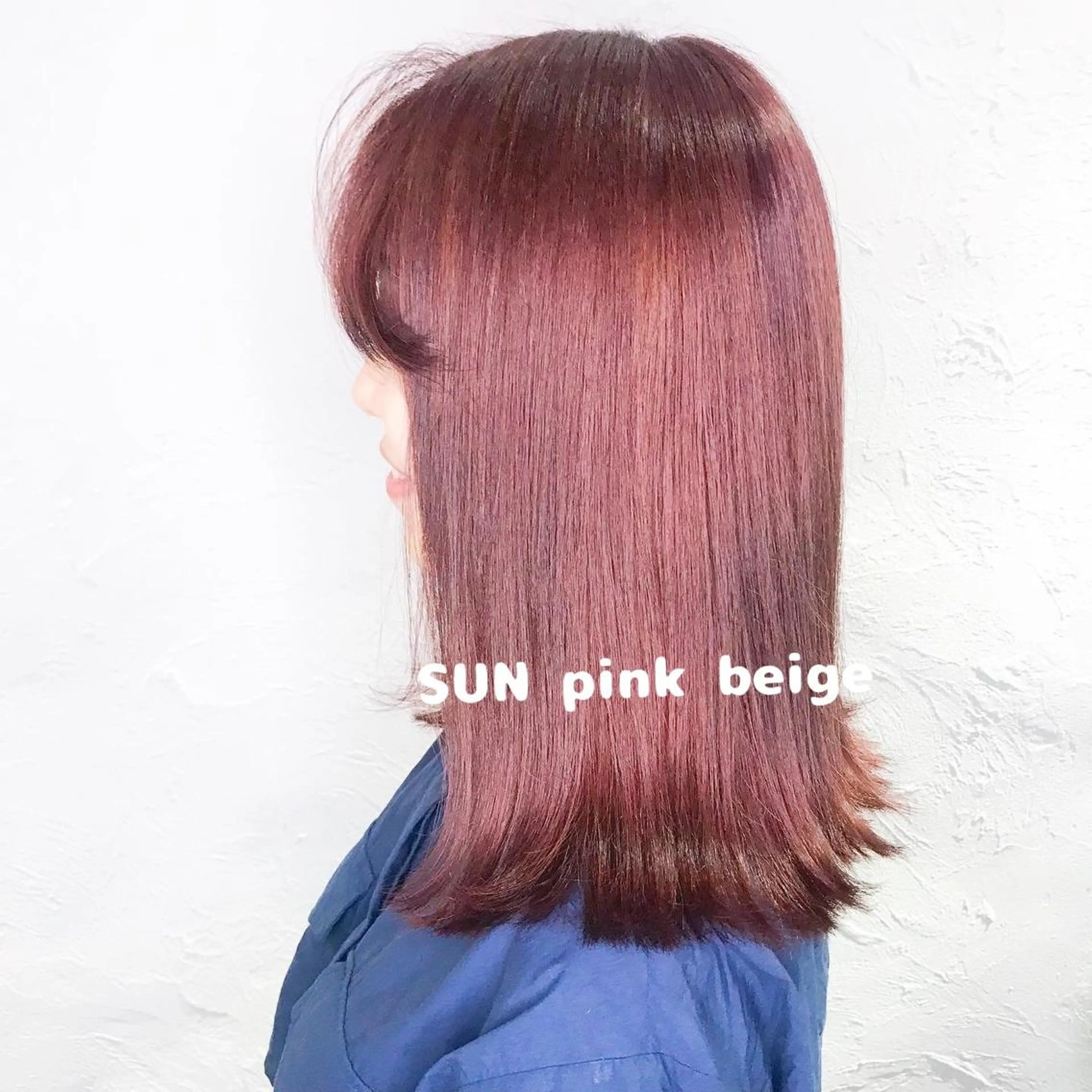 セミロング カラー Joule銀座 石山あやのヘアスタイル
