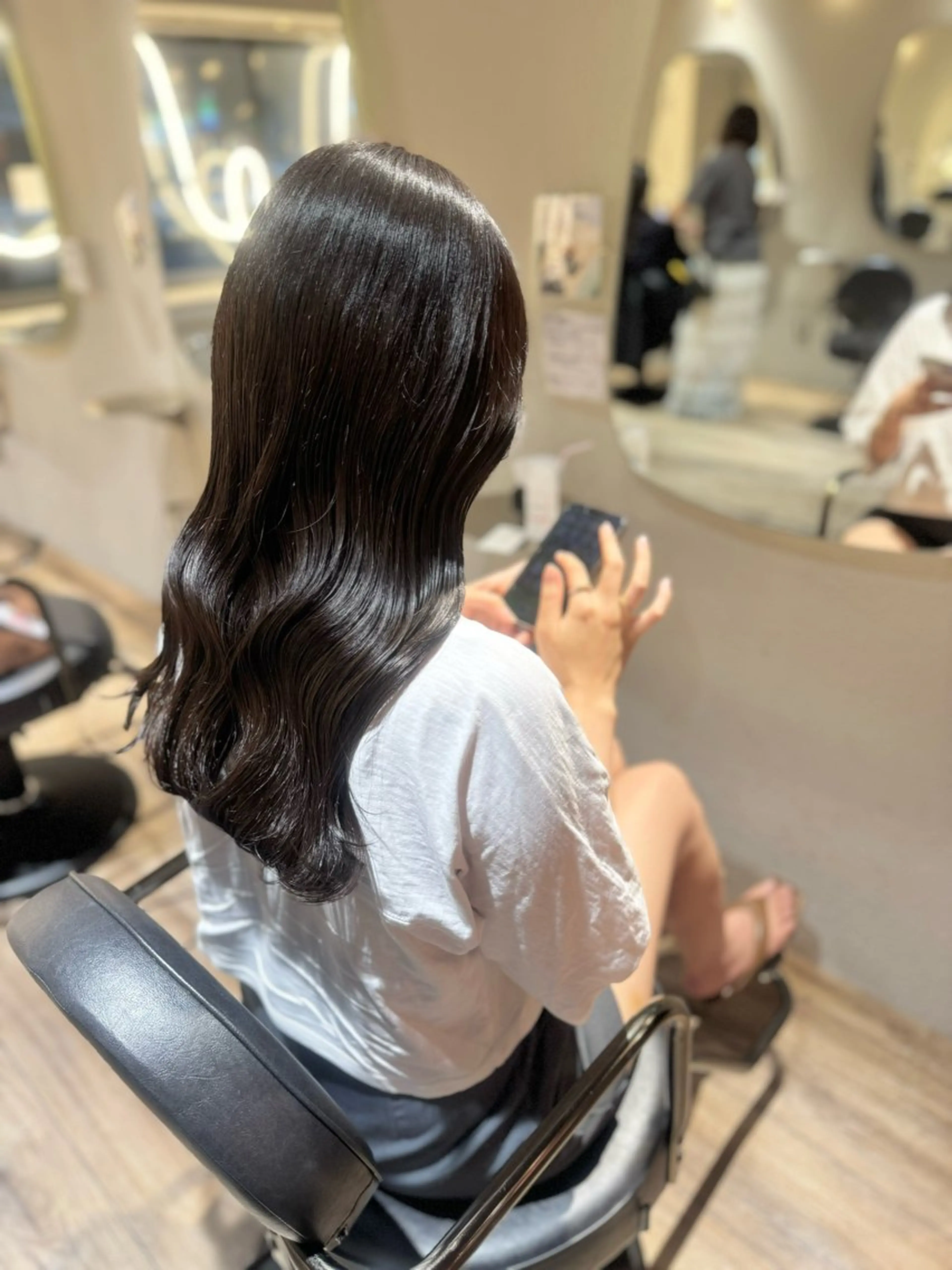 ロング カット ヘアカラー 【天満1艶髪】潤艶/ 髪質改善🌹釣本竜哉のヘアスタイル
