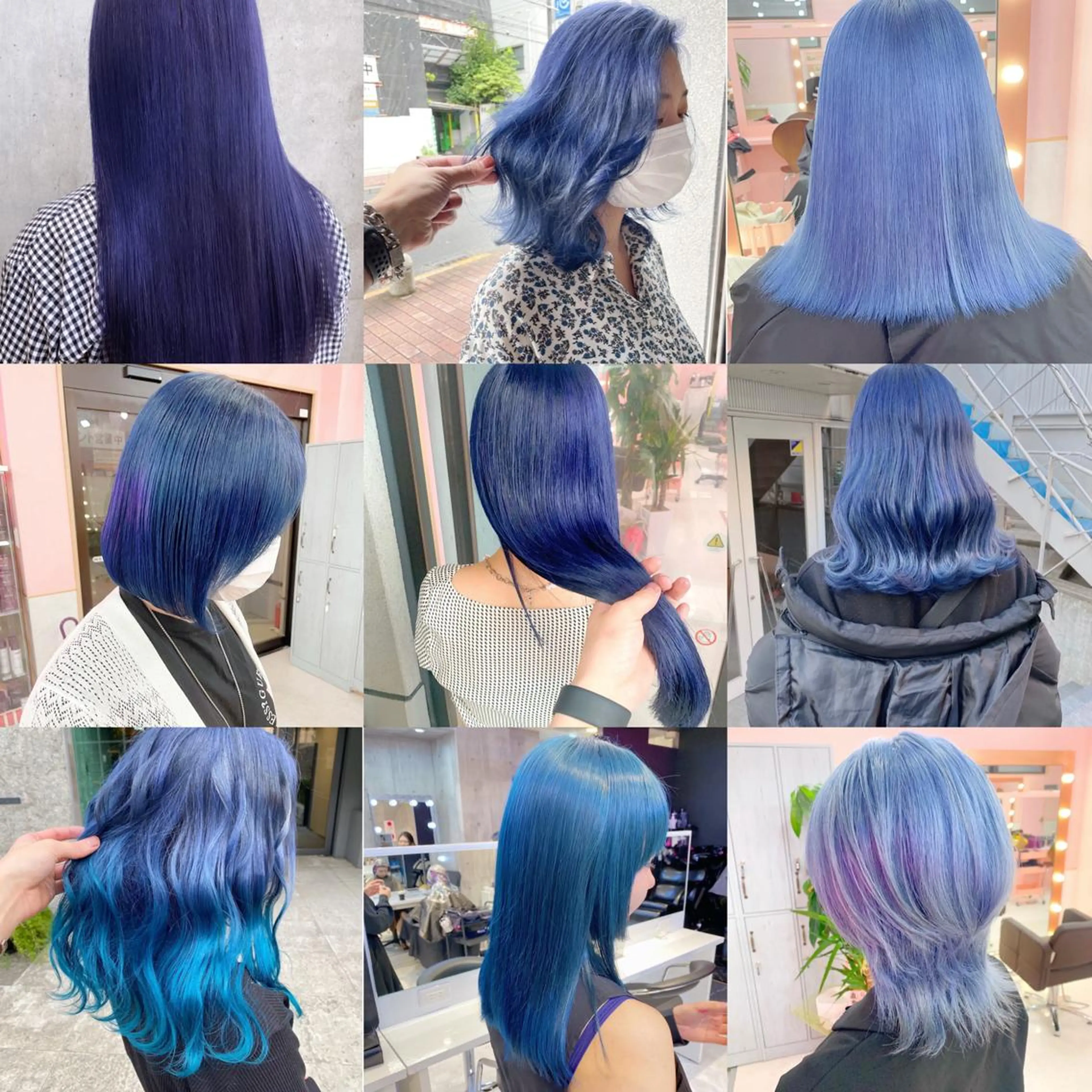 ロング カラー アッシュ アッシュグレー アッシュグレージュ バレイヤージュ ミストバング ヘアカラー トリートメント ヘアセット カットカラー特化 ⭐️代表⭐️のヘアスタイル