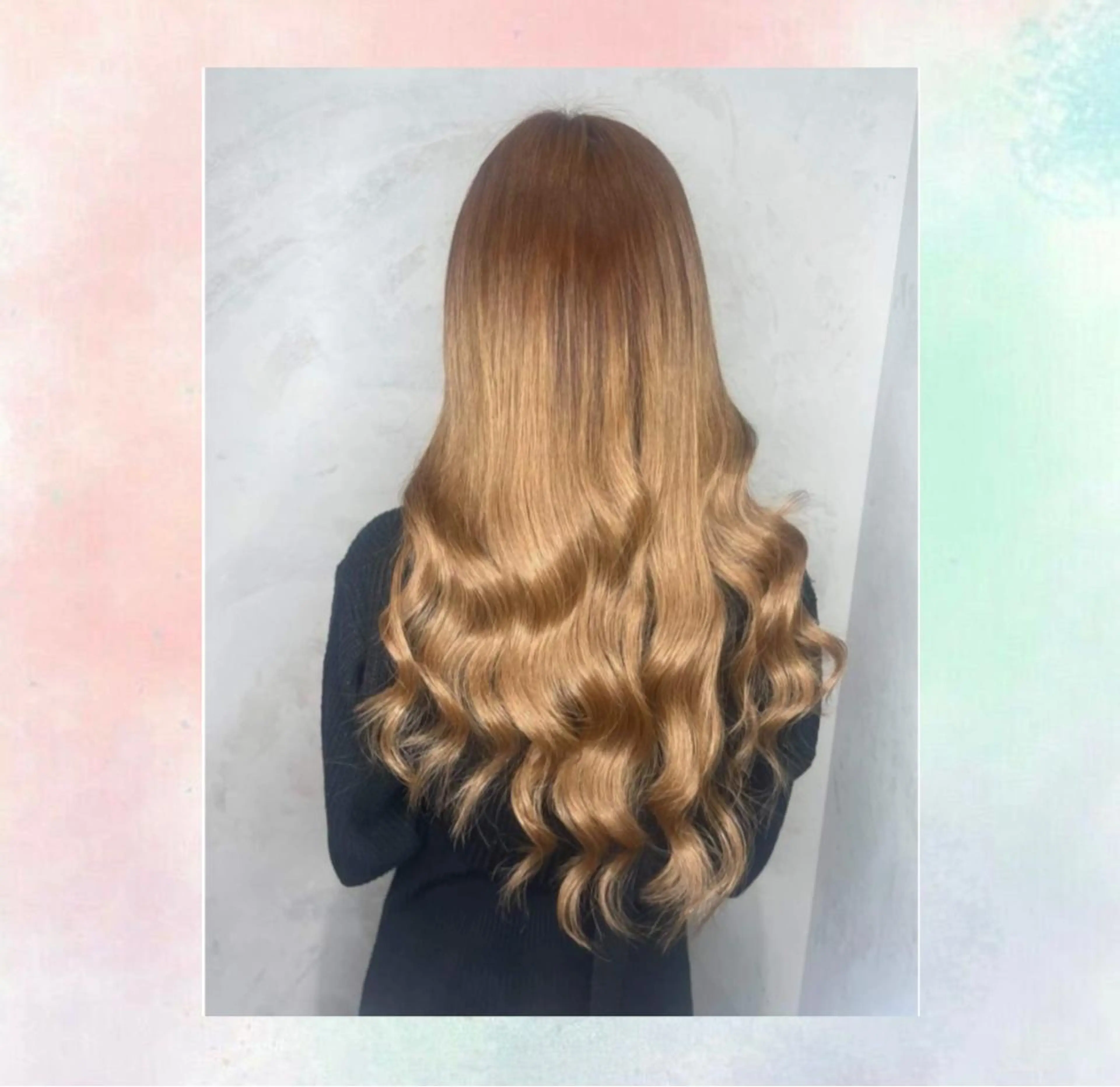 セミロング カラー en Rêve🎀 ROAReyeのマツエク・マツパデザイン