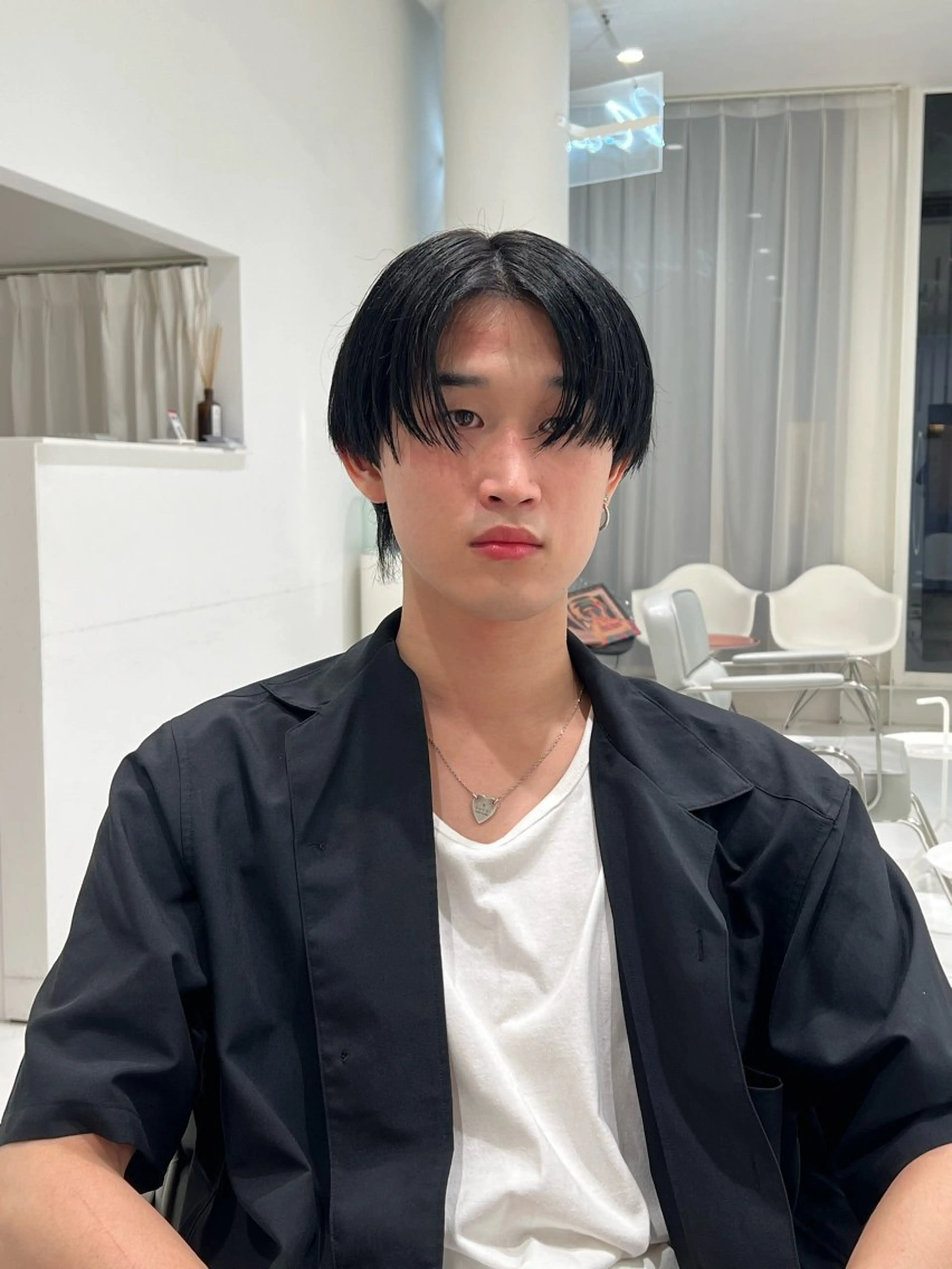 似合わせカット💇➕トリートメント🫧(マッシュ、センターパート、ウルフスタイルにカットされたい方のみ)の写真