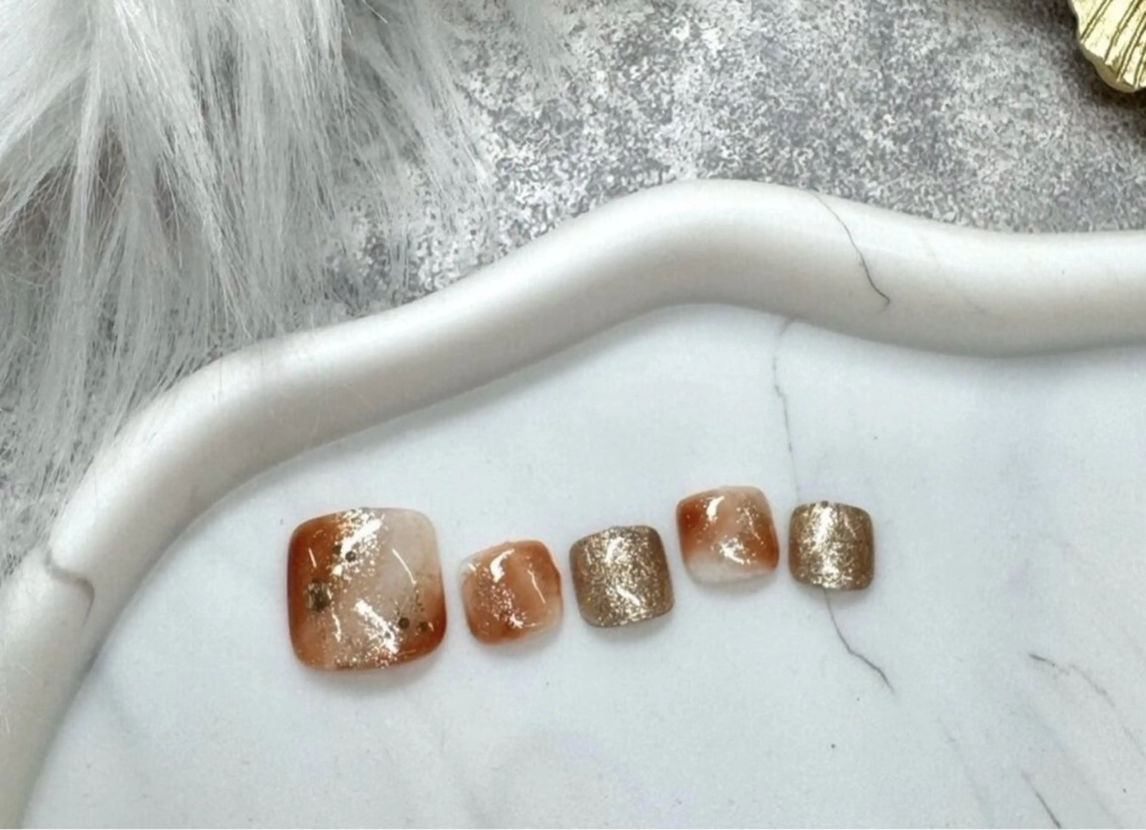 ネイル アートネイル フットネイル MAXKELLY AIのネイルデザイン