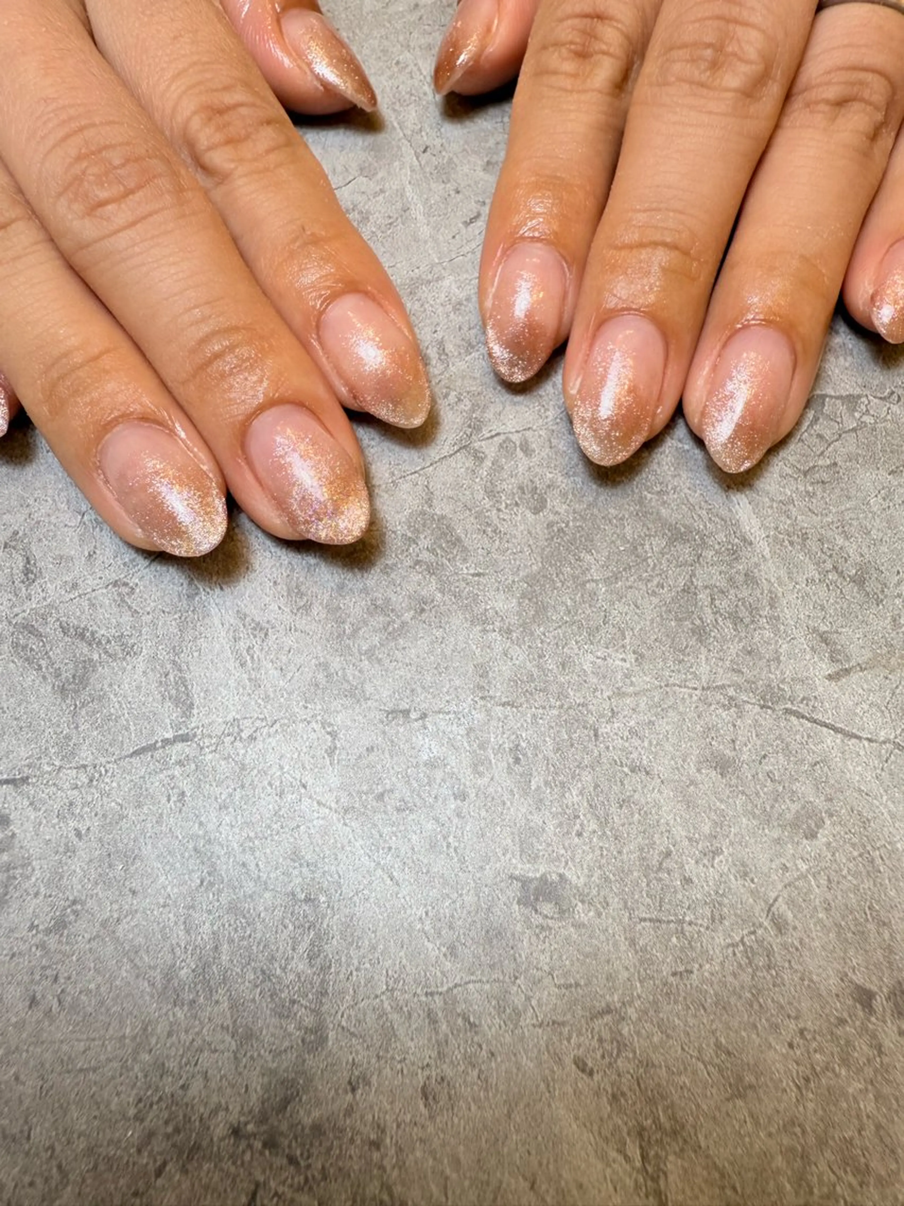 ネイル グラデーション マグネットネイル ハンドネイル nailsalonAxia所属・。*✧⛓️ mayu⛓️✧︎*。のネイルデザイン