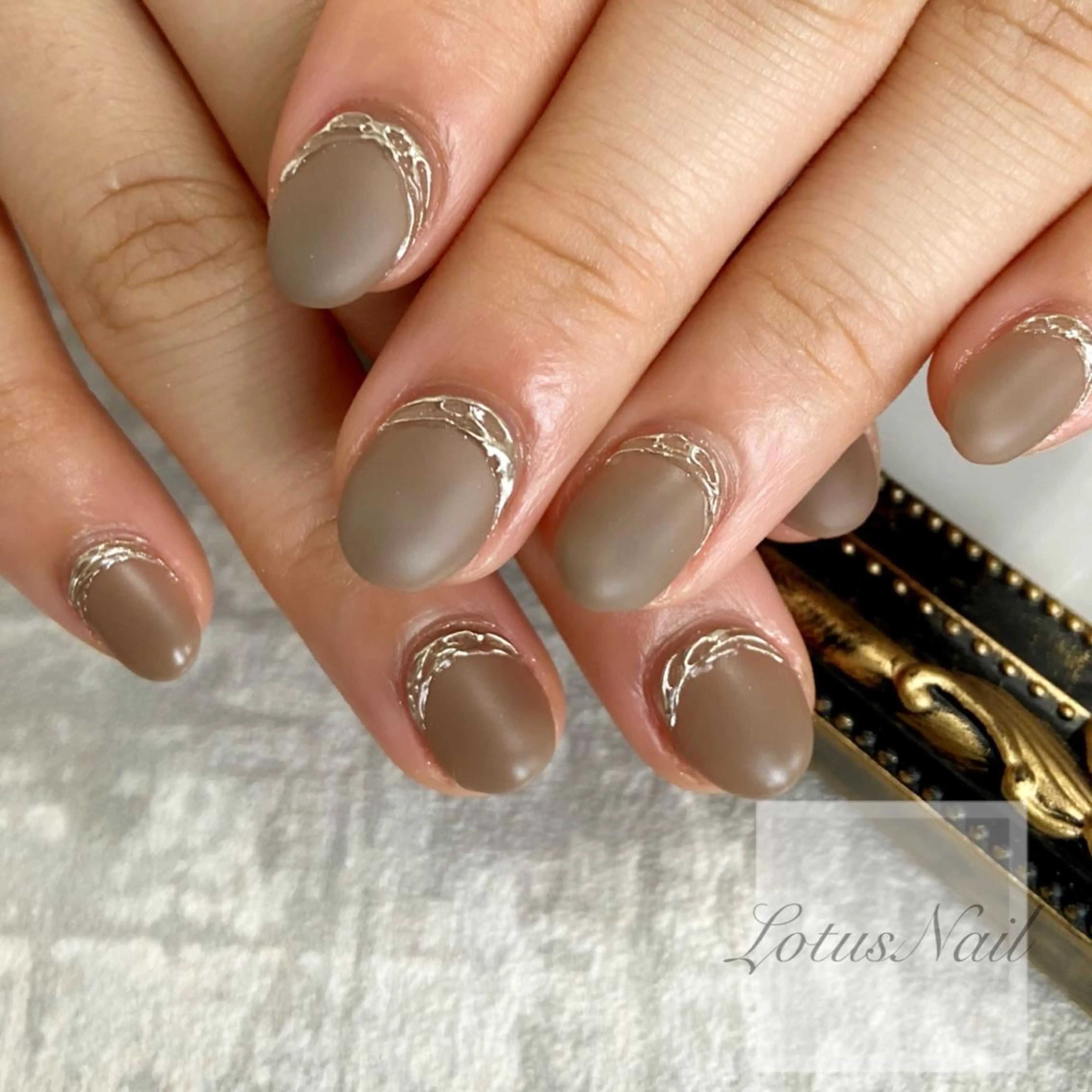 ネイル ニュアンスネイル Lotus Nailのネイルデザイン