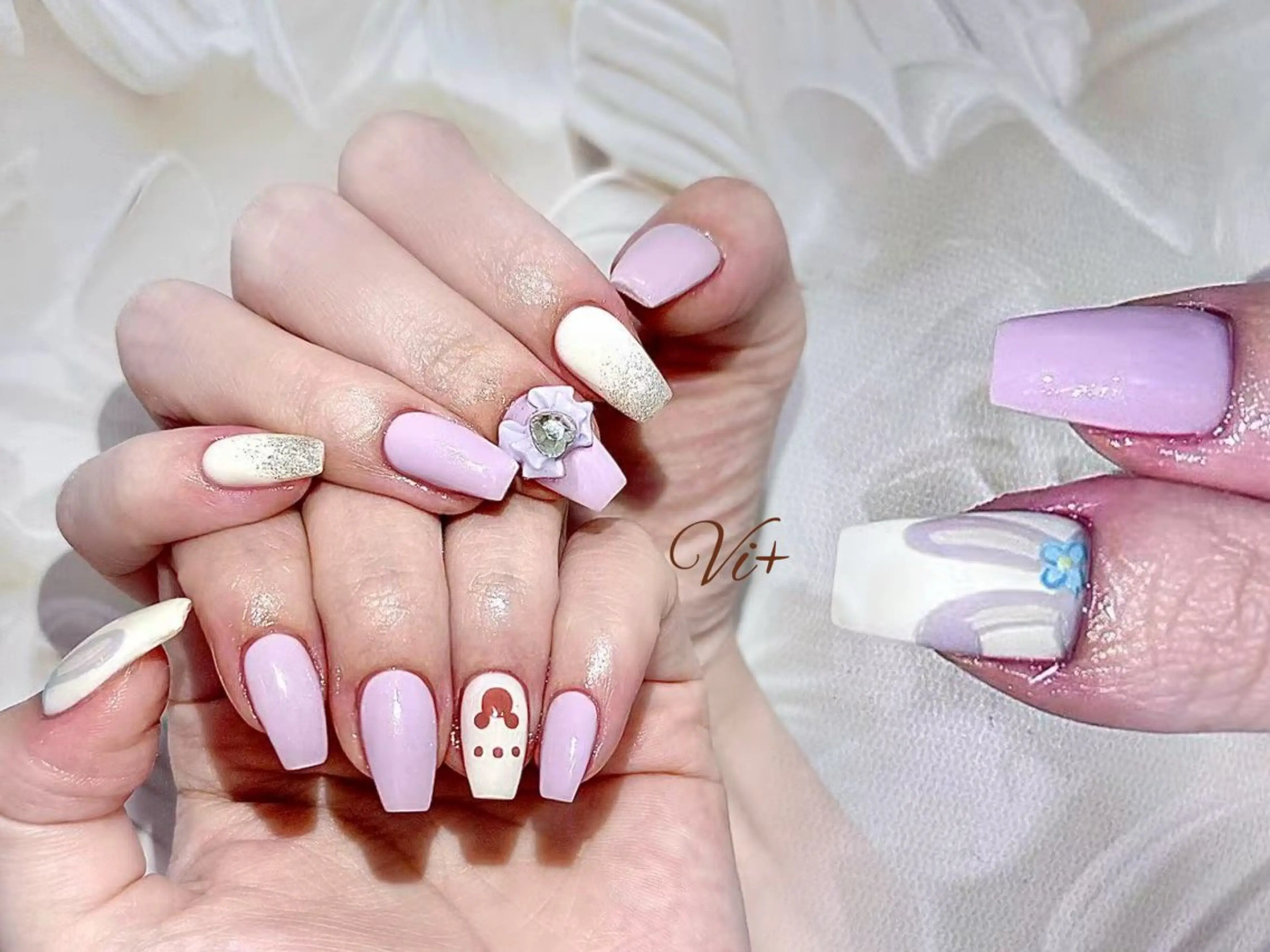 ネイル ハンドネイル ✨Nailsalon Vi+✨のネイルデザイン