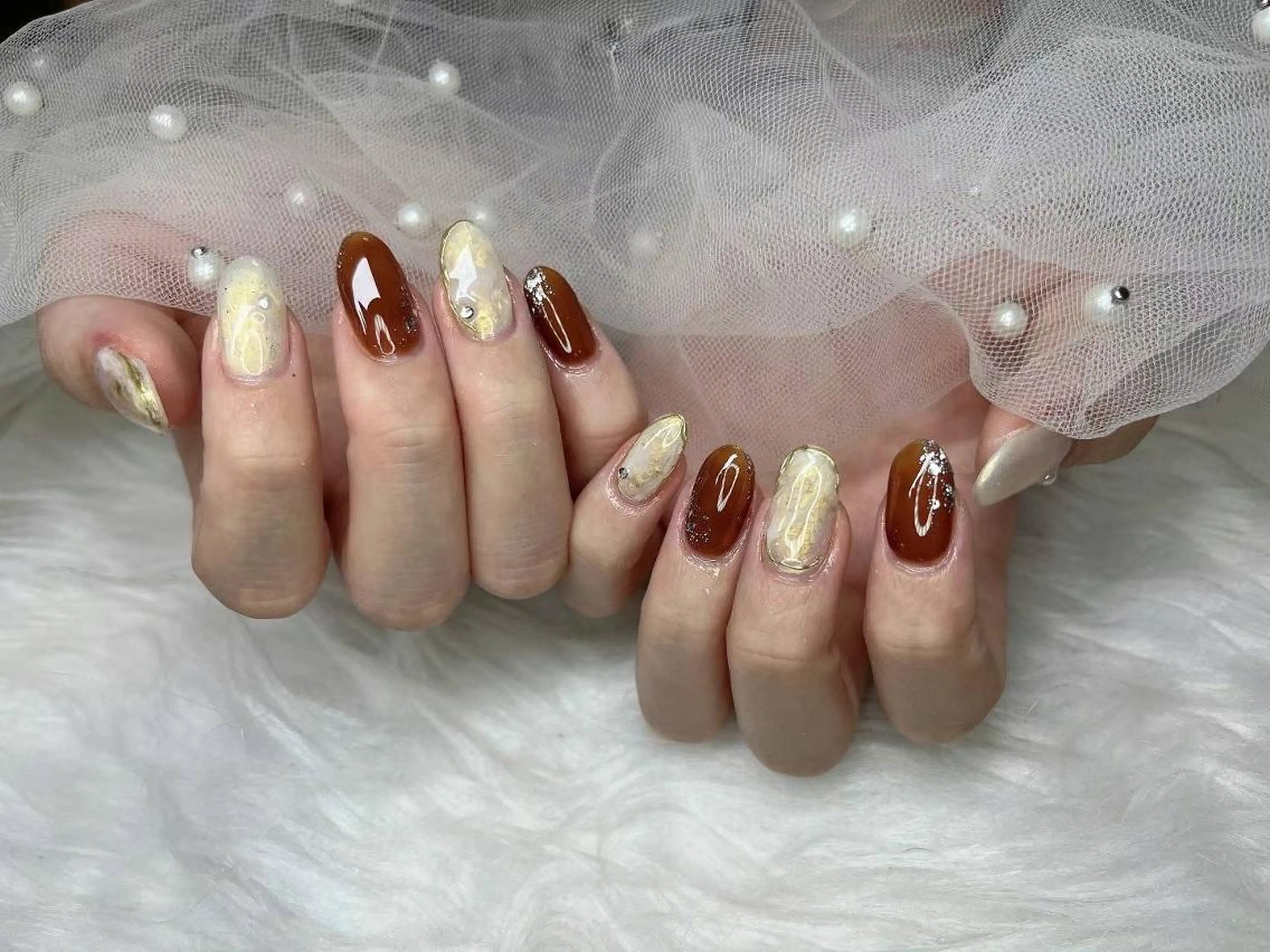 ネイル inf リエネイルサロンのネイルデザイン