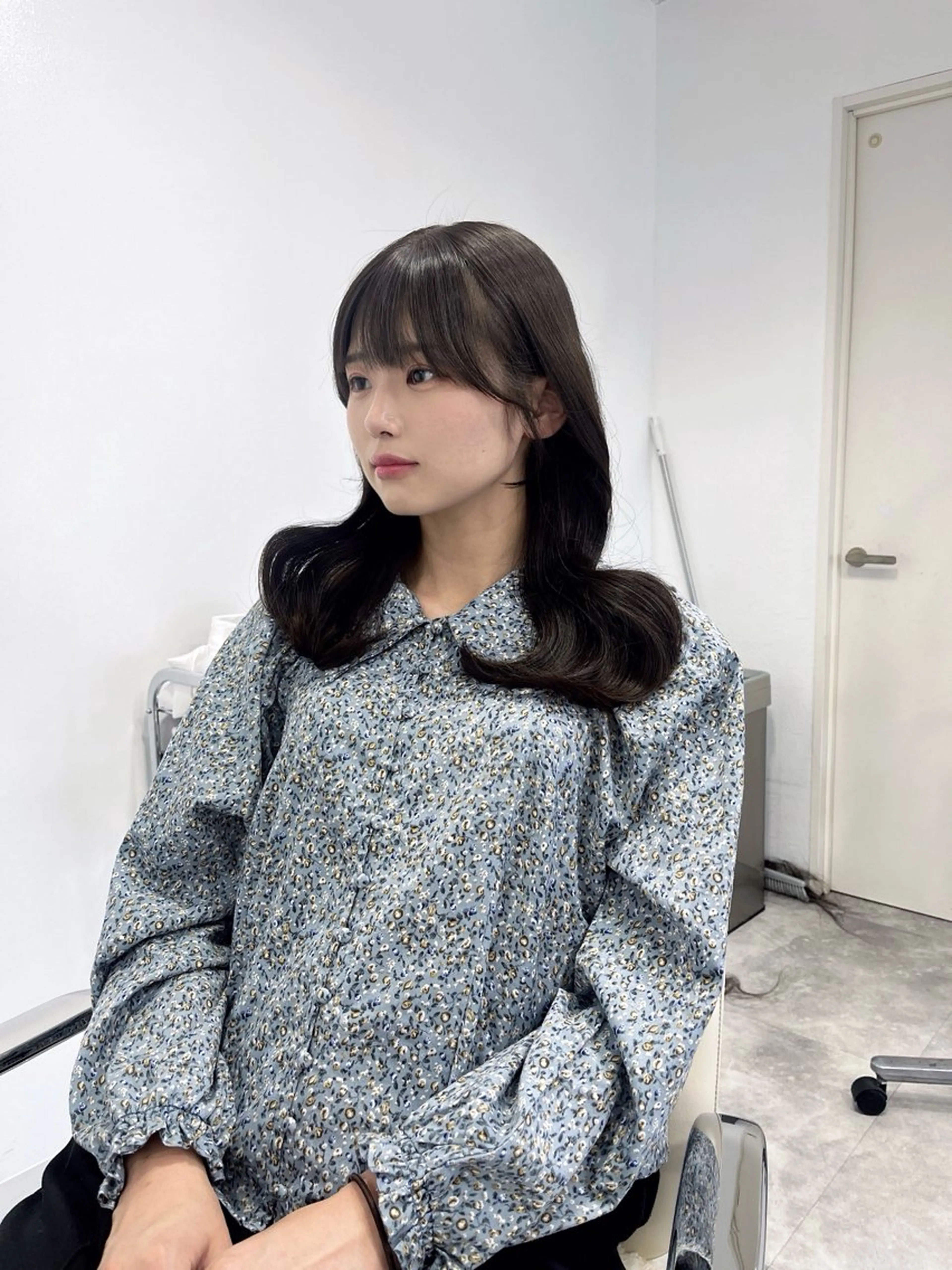 ロング カット ヘアカラー 𝑴𝑰𝑯𝑶 ／ワンホンヘアのヘアスタイル