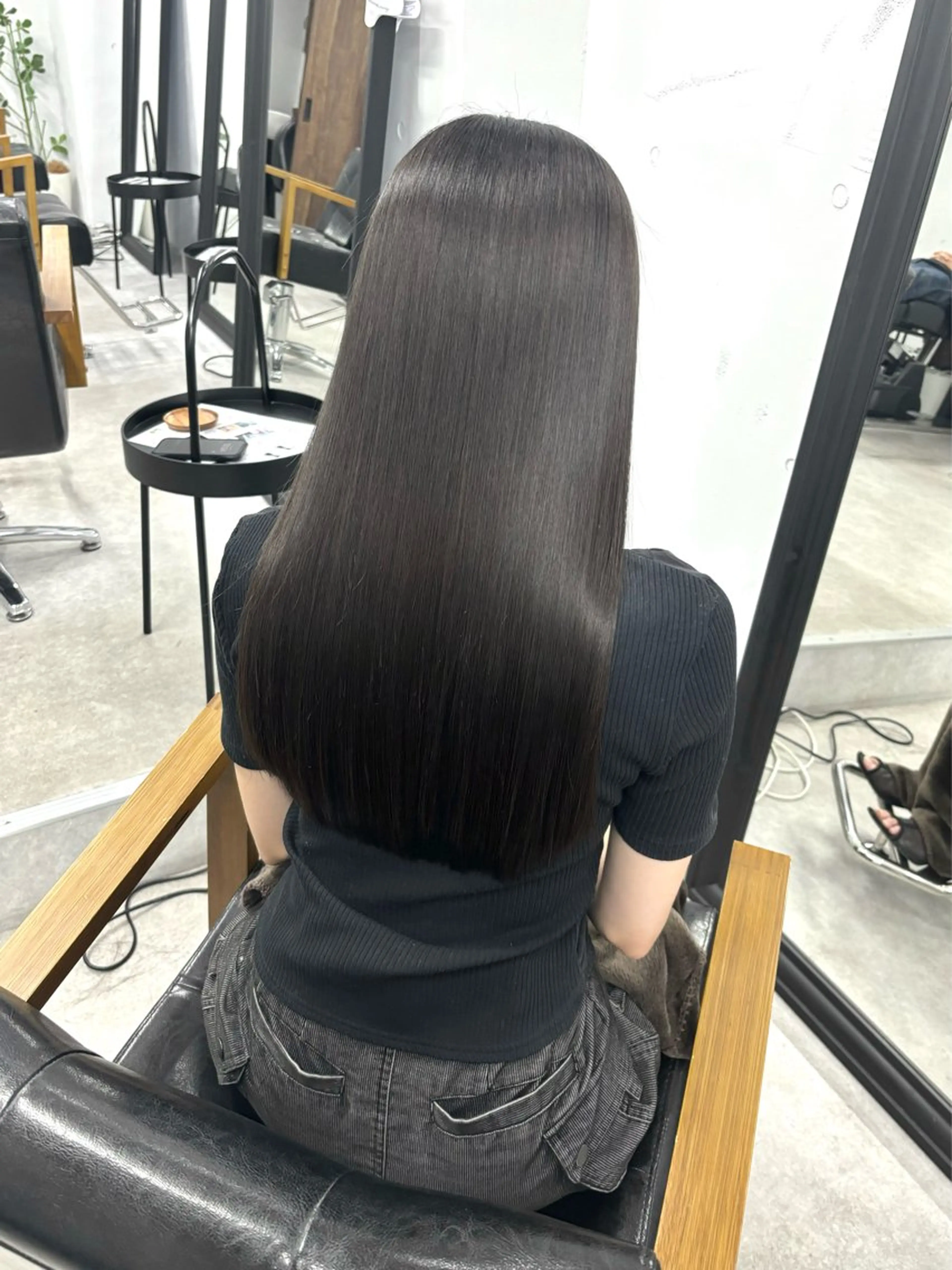 ロング 髪質改善 縮毛矯正 トリートメント 縮毛矯正 トリートメント darts所属・マツダ レンのヘアスタイル