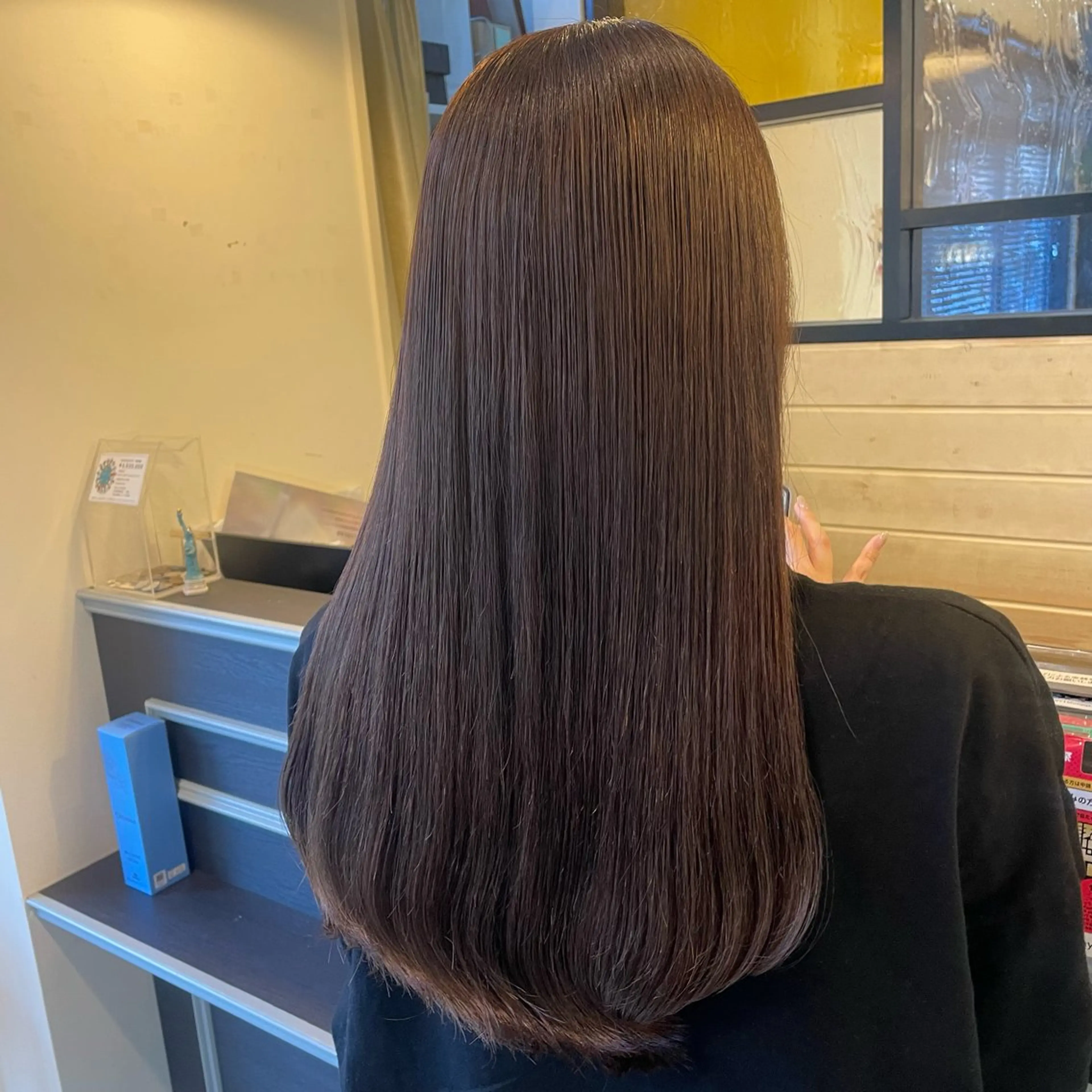 ロング カラー スナコザワ レナのヘアスタイル