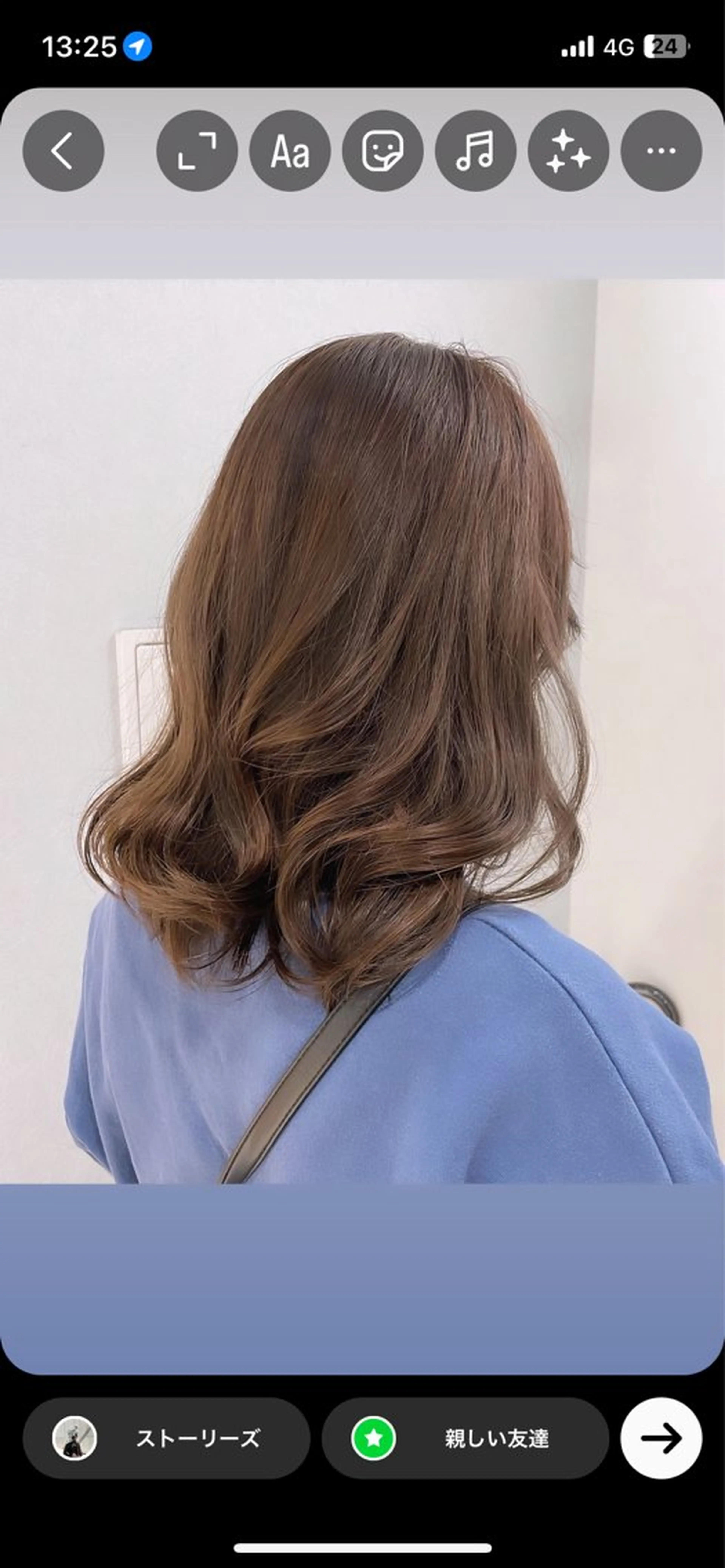 ミディアム カラー ヘアカラー トリートメント 顔周り\エクステ\ 透明感カラー\まりんのヘアスタイル