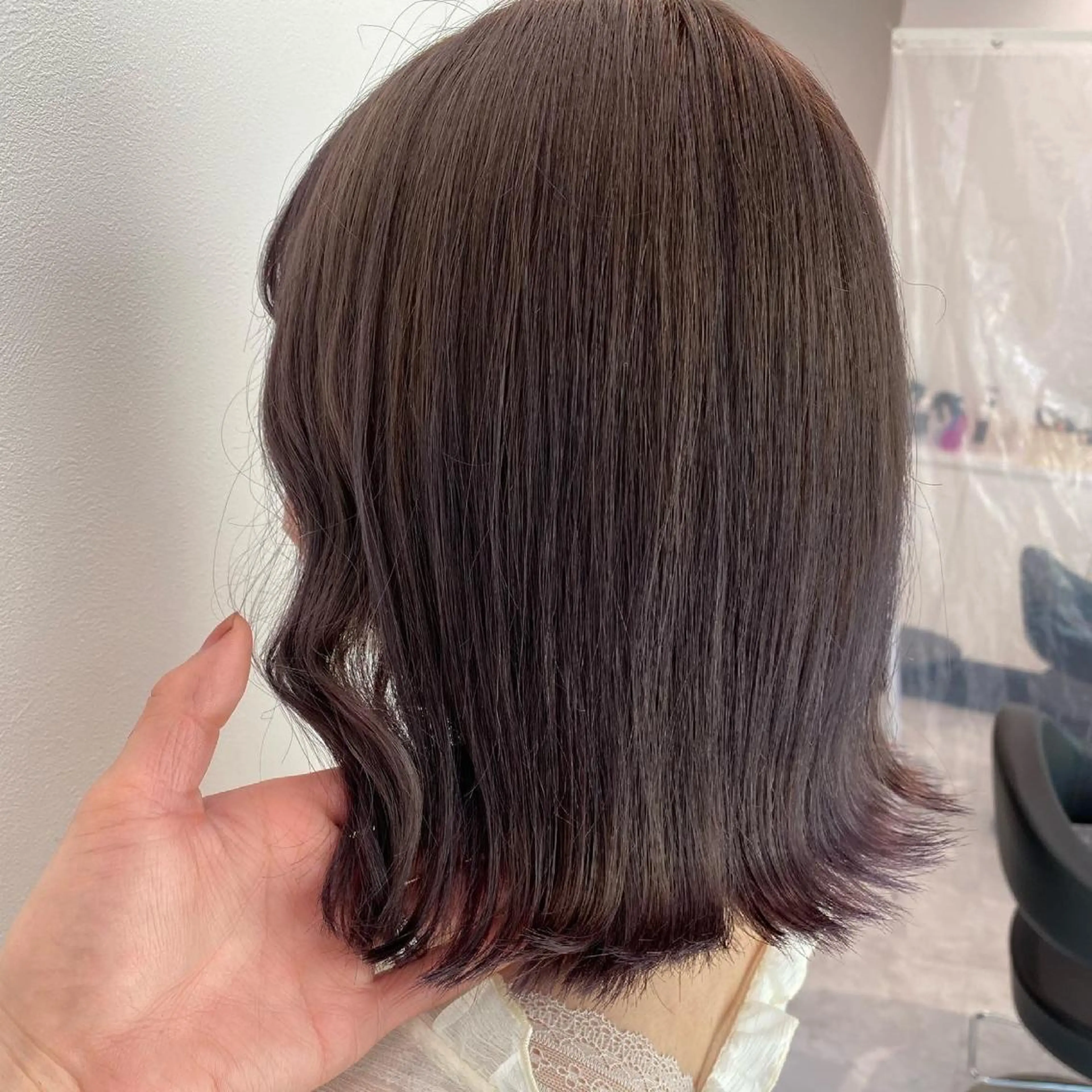 ミディアム パーマ ヘアアレンジ 💕上野美容師☁ ブリーチ💖サワのヘアスタイル