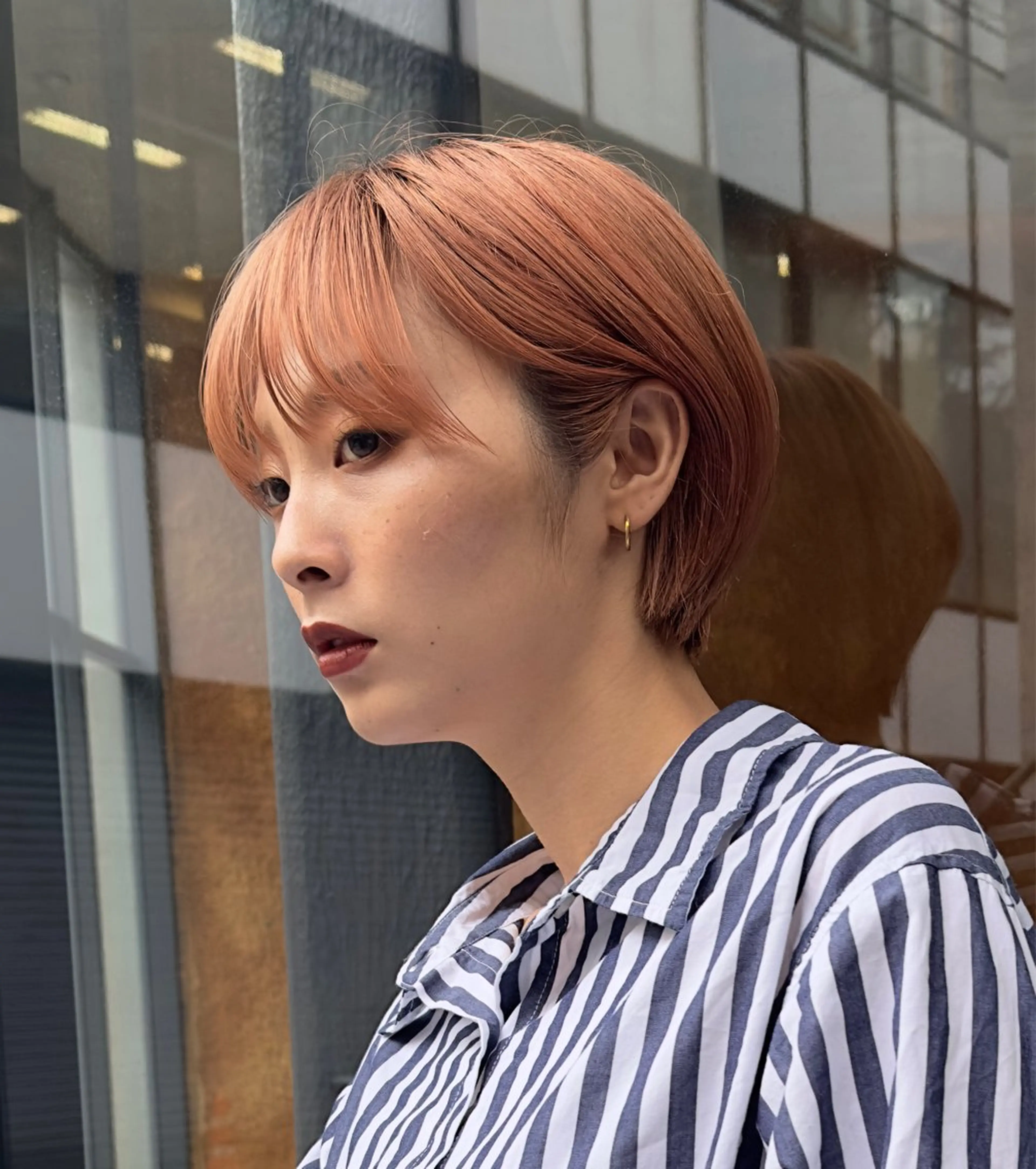 ショート ROBBY表参道所属・木村【ショート/ 耳だしショート】のヘアスタイル