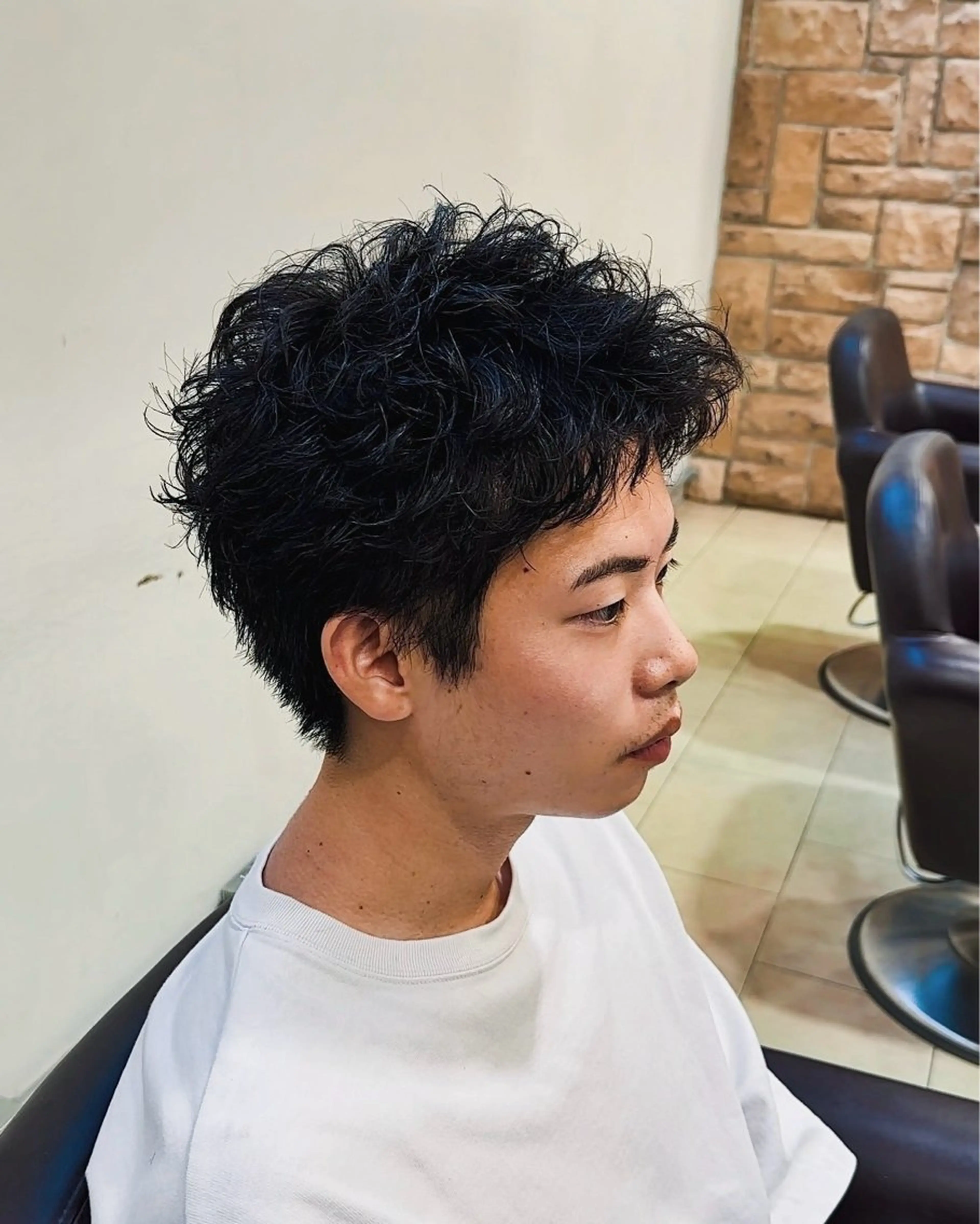 メンズ メンズパーマ特化🥇 フェザーパーマ/紘夢のヘアスタイル