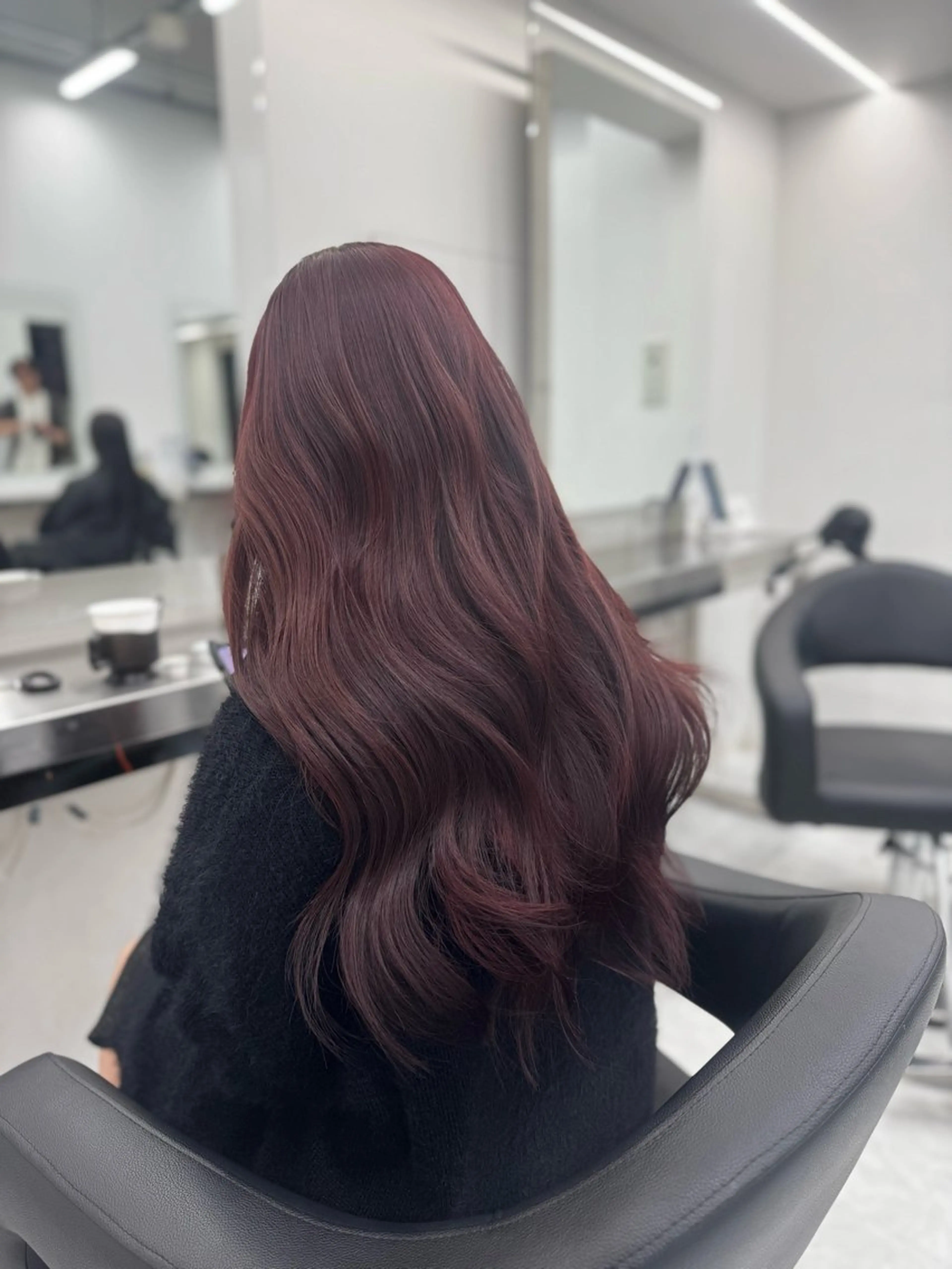 セミロング カラー カット ヘアカラー 🎀愛されgirly ヘア🫧Ayakaのヘアスタイル