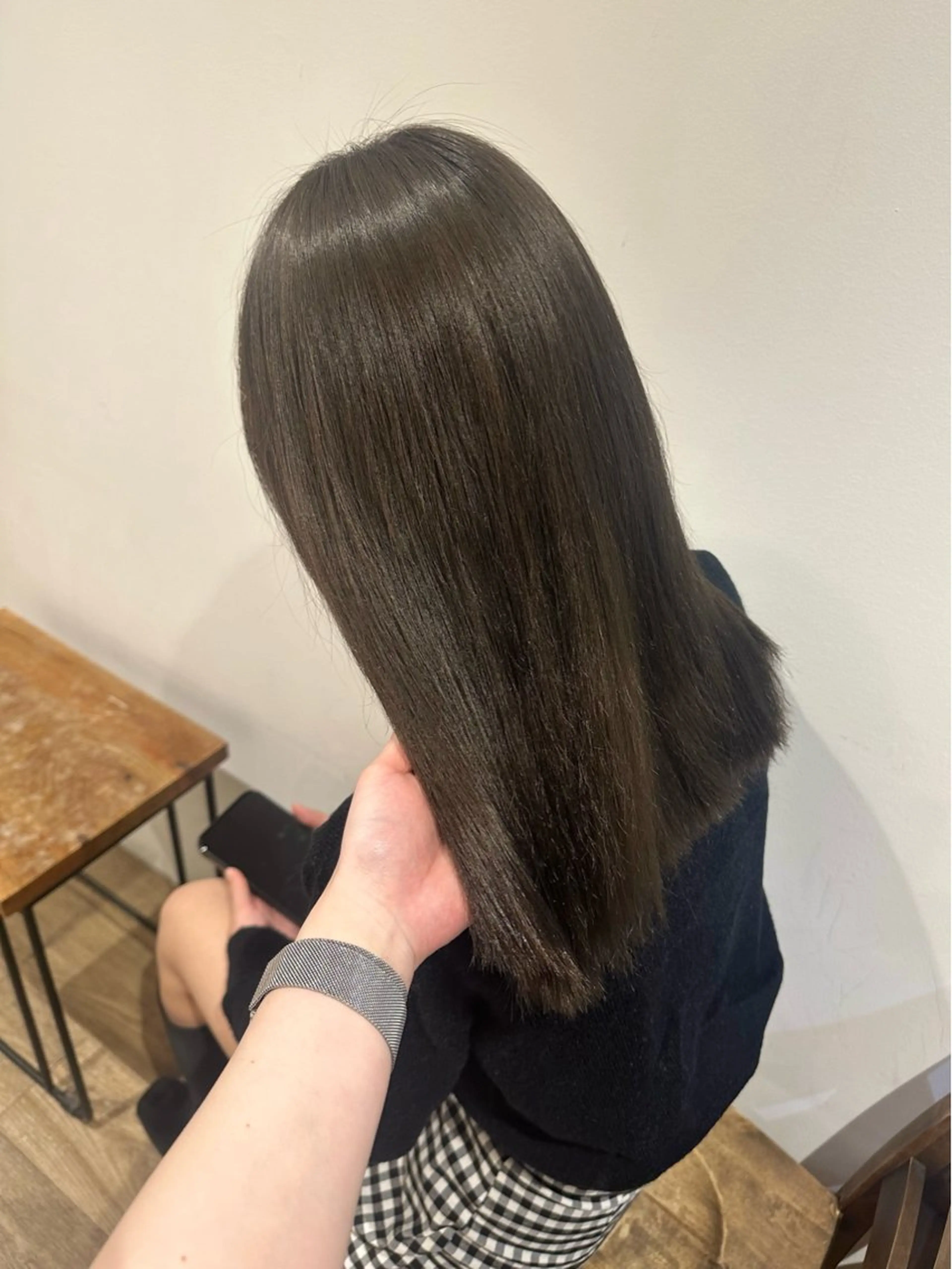 ロング カラー ヘアアレンジ ブリーチ ヘアカラー トリートメント himawari♡ 柔らかいカラーのヘアスタイル