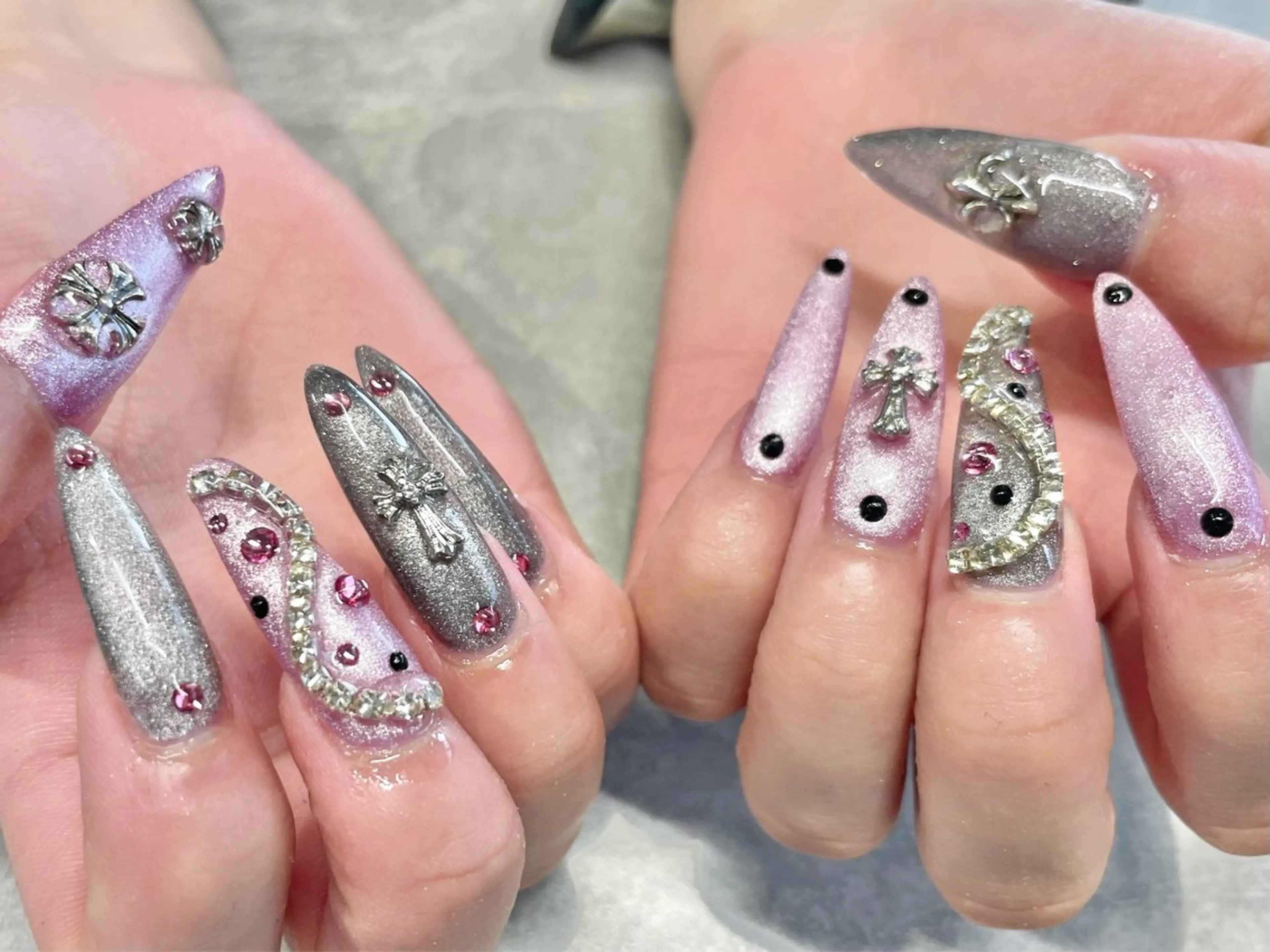 ネイル ハンドネイル joieange sakuraのネイルデザイン