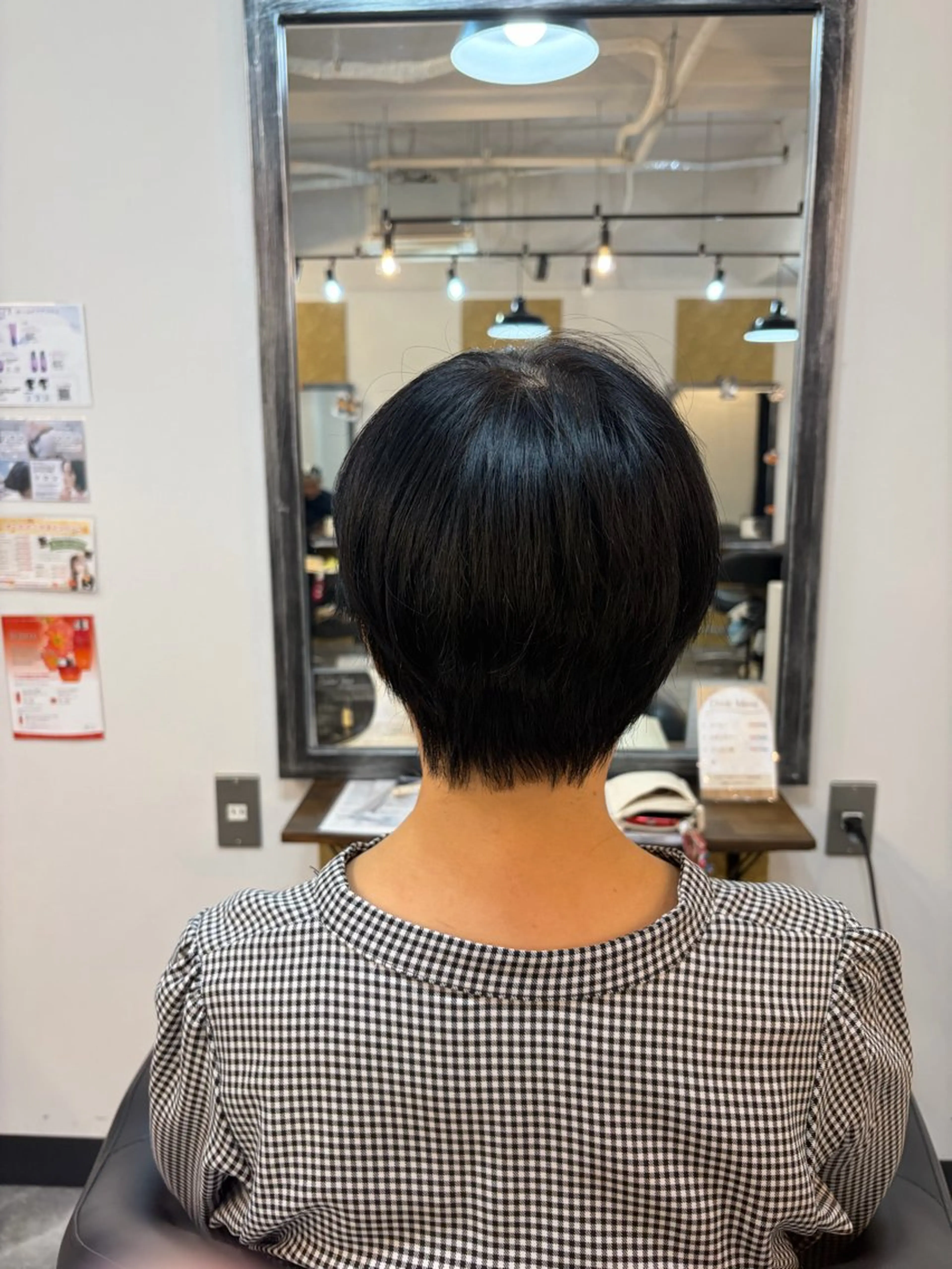 ショート レディースカット モデル無料🌼岩山のヘアスタイル