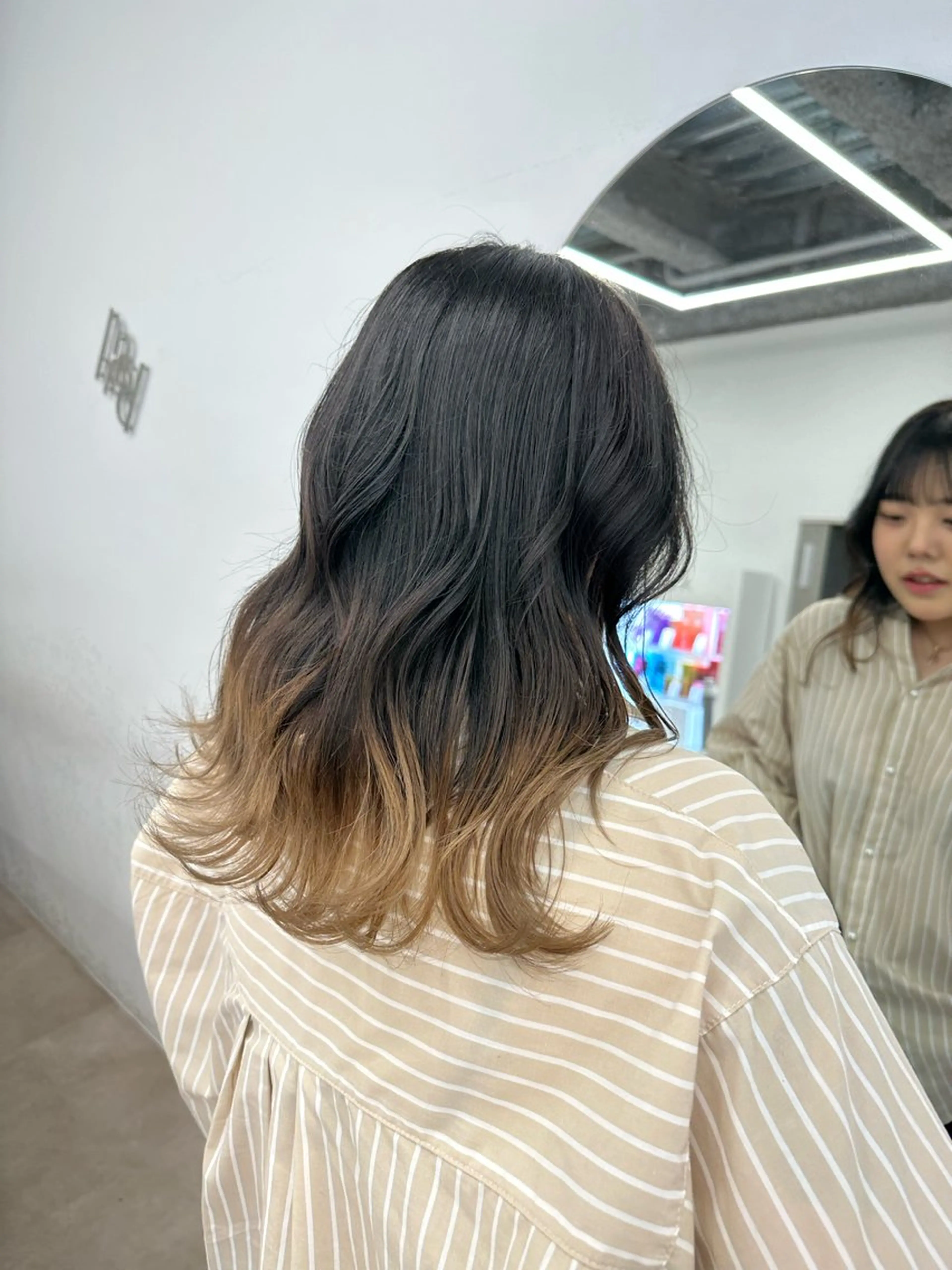 セミロング アレンジ/ブラウン カラー HARU🕯のヘアスタイル