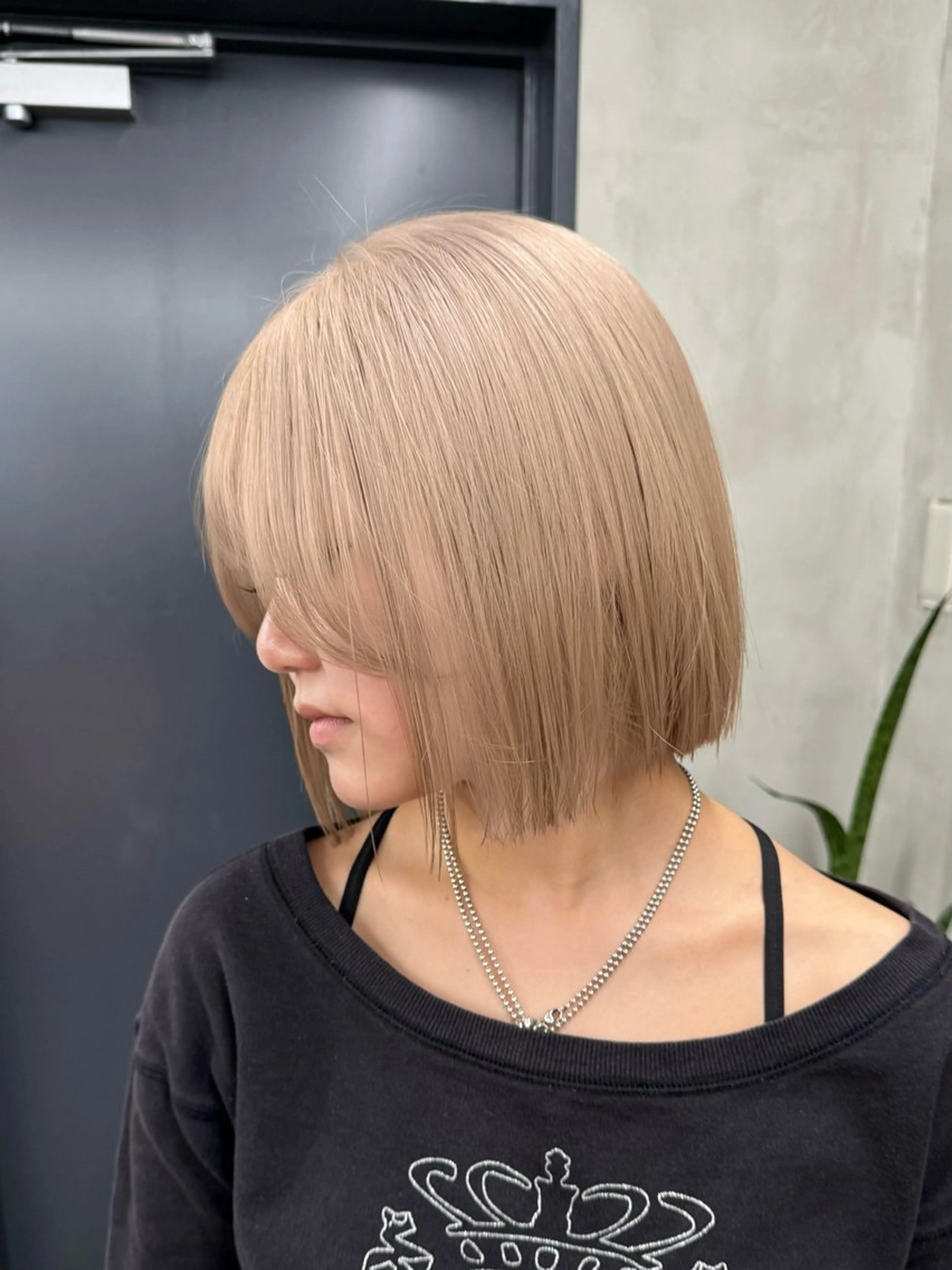 ショート カラー 似合わせカット/ ハイトーン/aoiのヘアスタイル