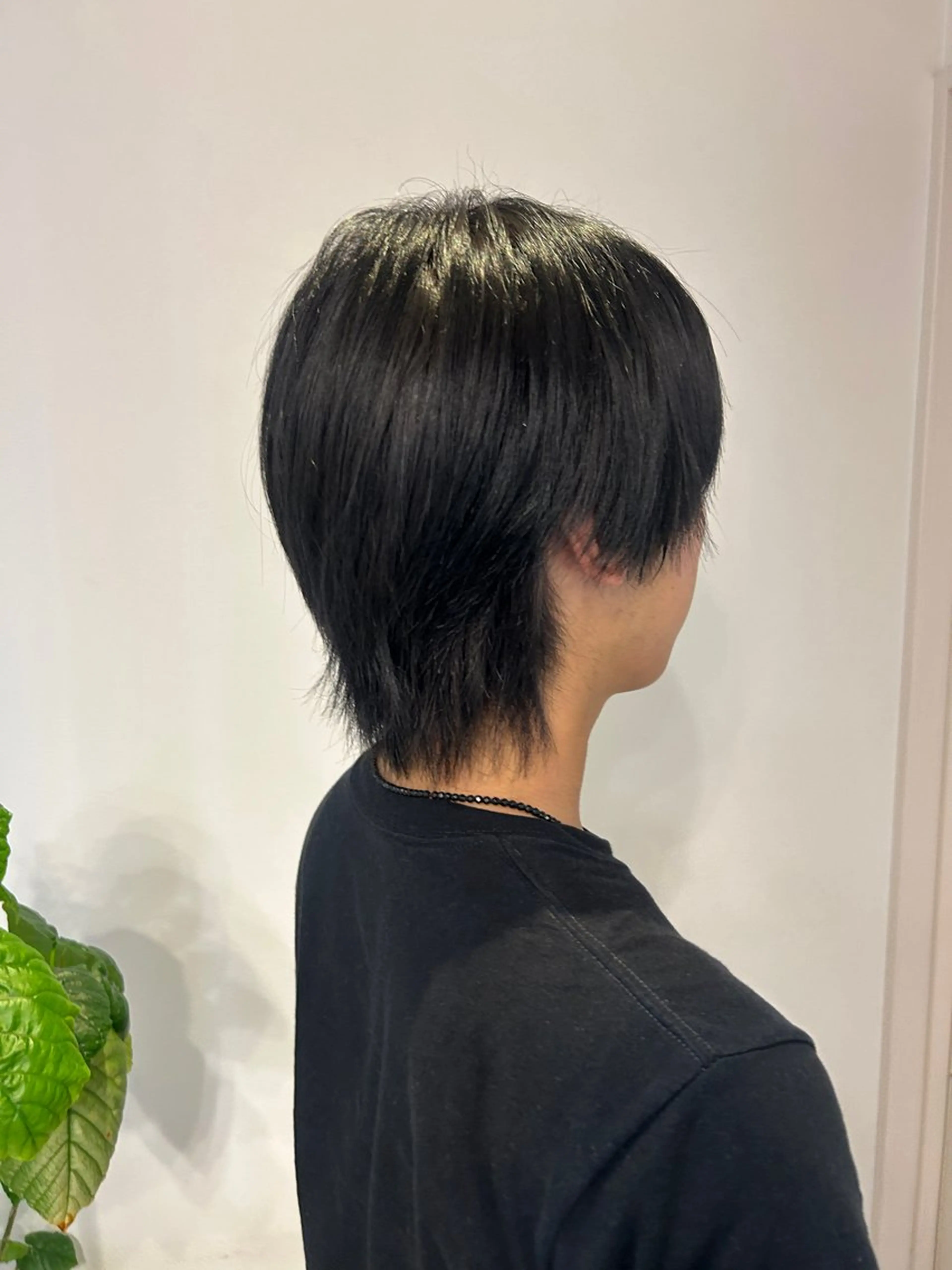 カラー 黒髪 グレージュ 今村 光希のヘアスタイル