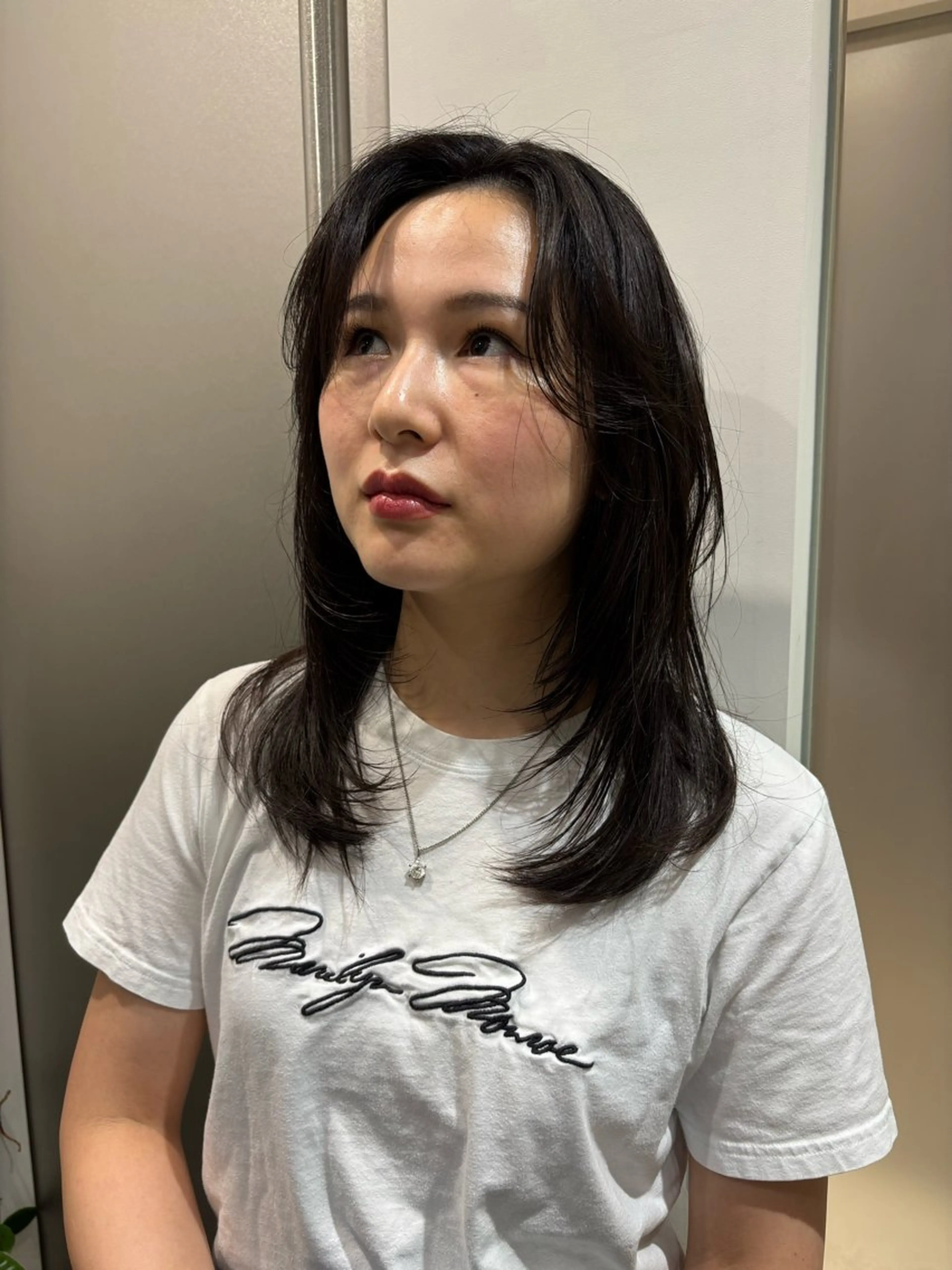 ミディアム レイヤーカット カット ヘアカラー Hair salon as所属・🕷️小夏 貴也🕷️のヘアスタイル