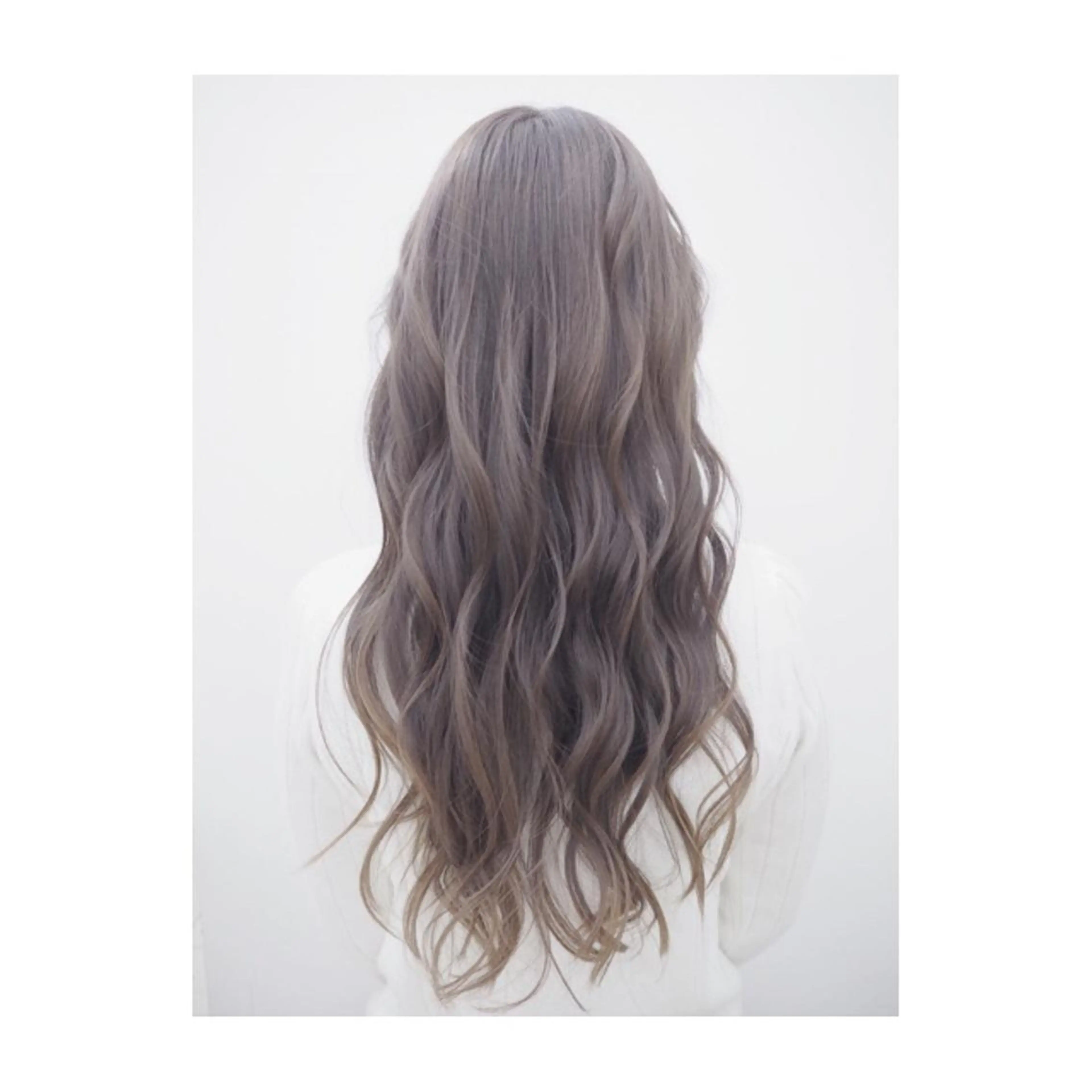 ロング カラー 永岡 鉄平のヘアスタイル