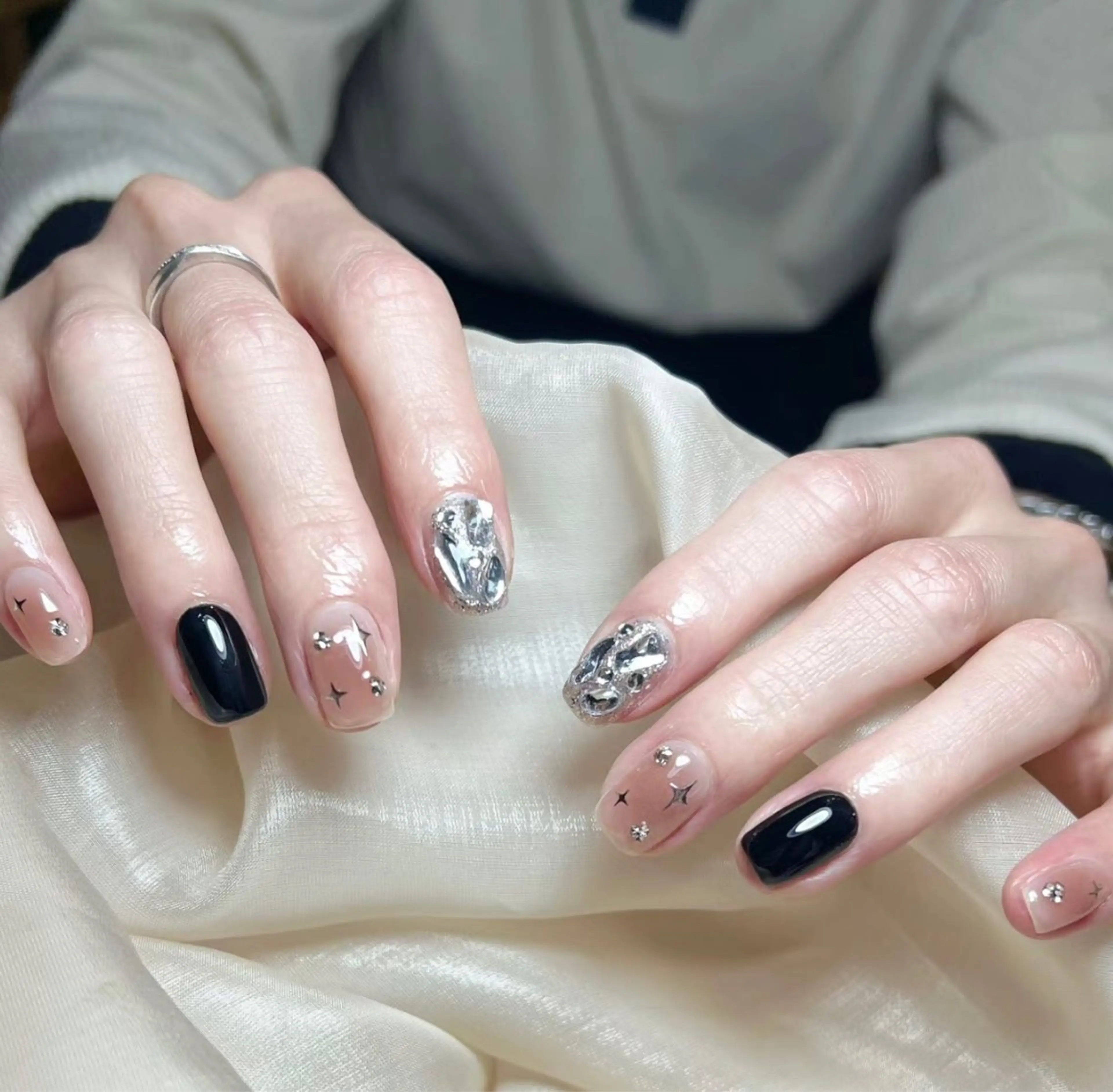 ネイル 持ち込み ハンドネイル ハンドケア ⭐️Dreamy Nail⭐️のネイルデザイン