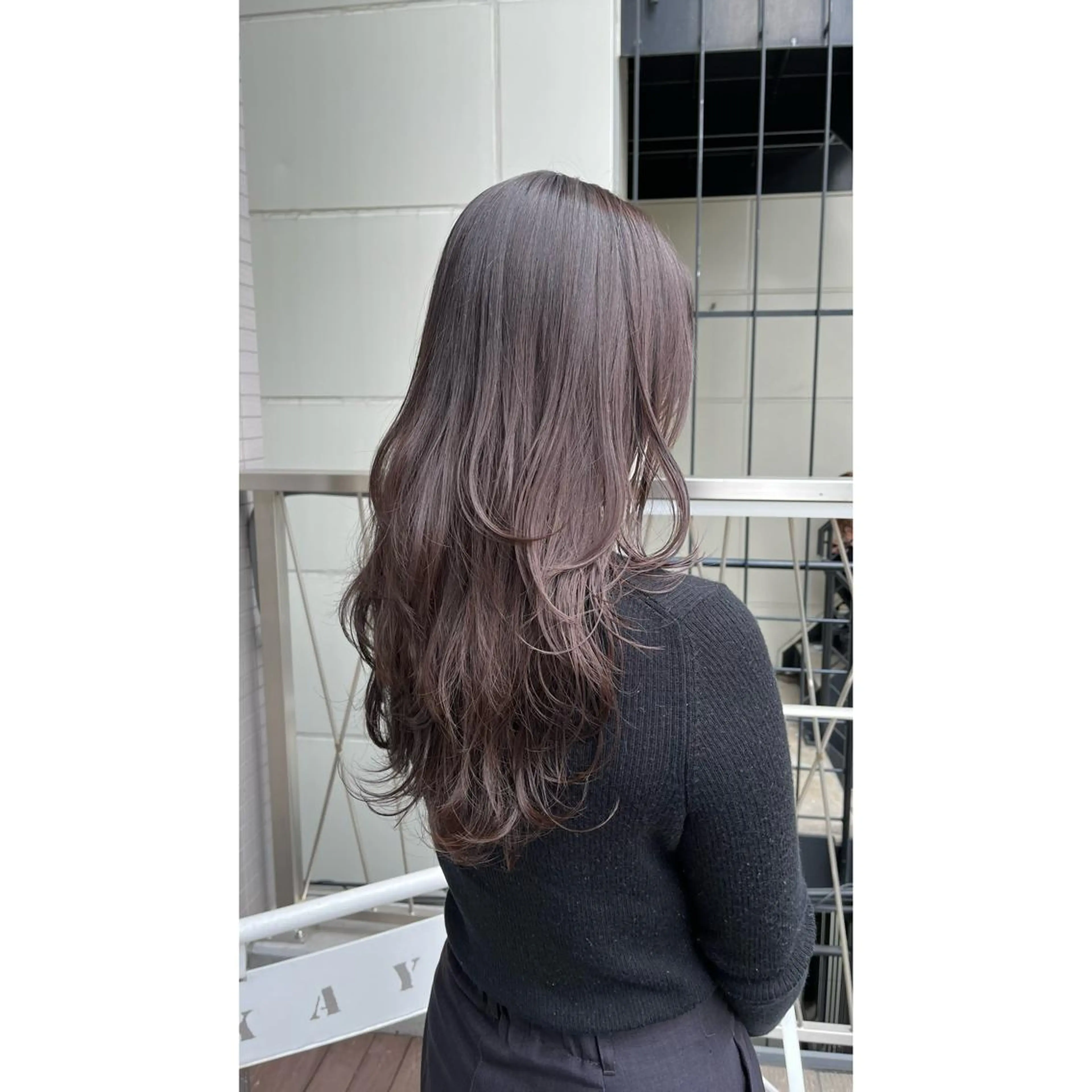 ロング カラー カット ヘアカラー トリートメント 梅田/髪質改善カラー ❄︎ mikiのヘアスタイル