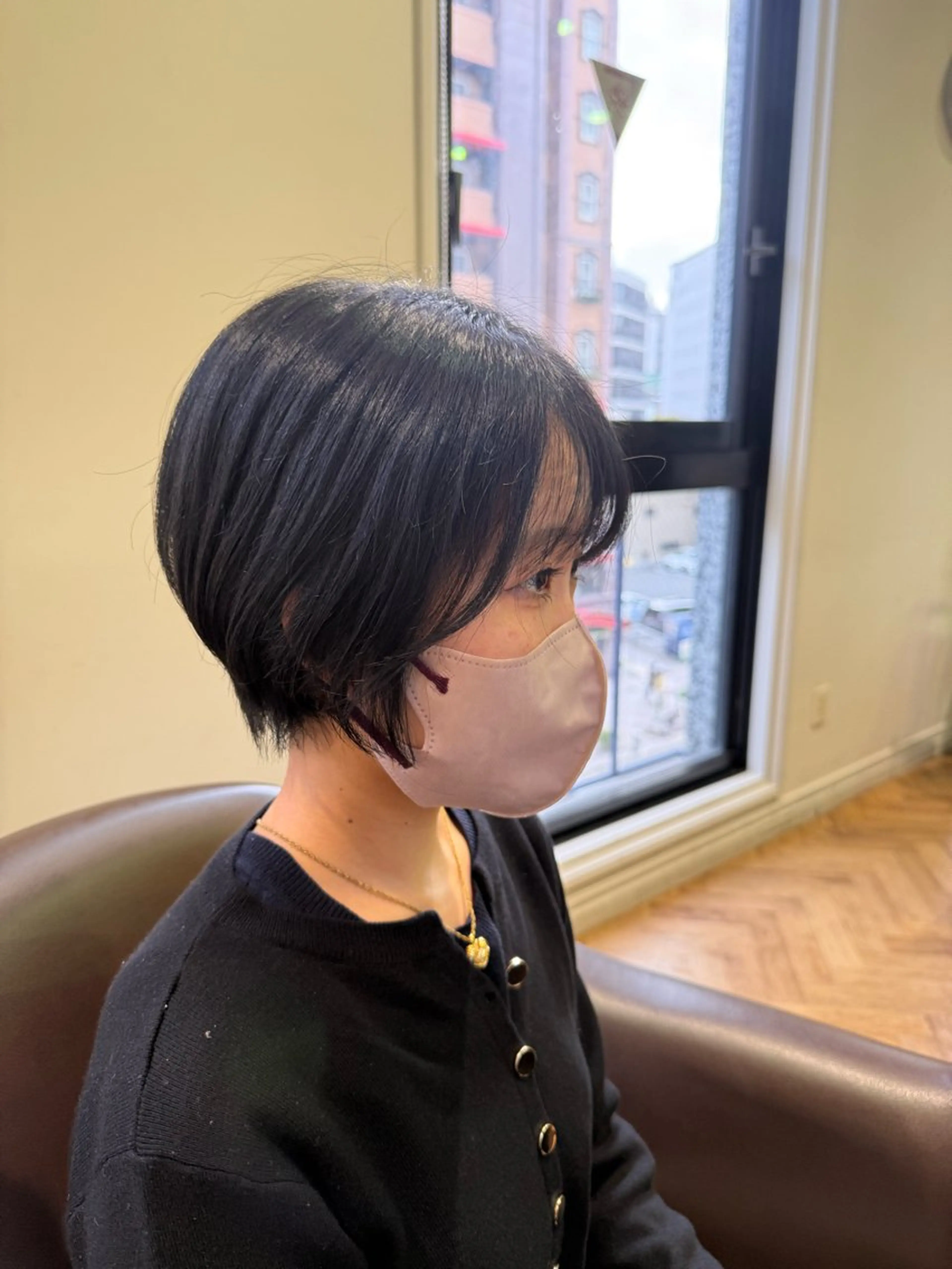 ショート ショートヘア 溝口 槙里也のヘアスタイル