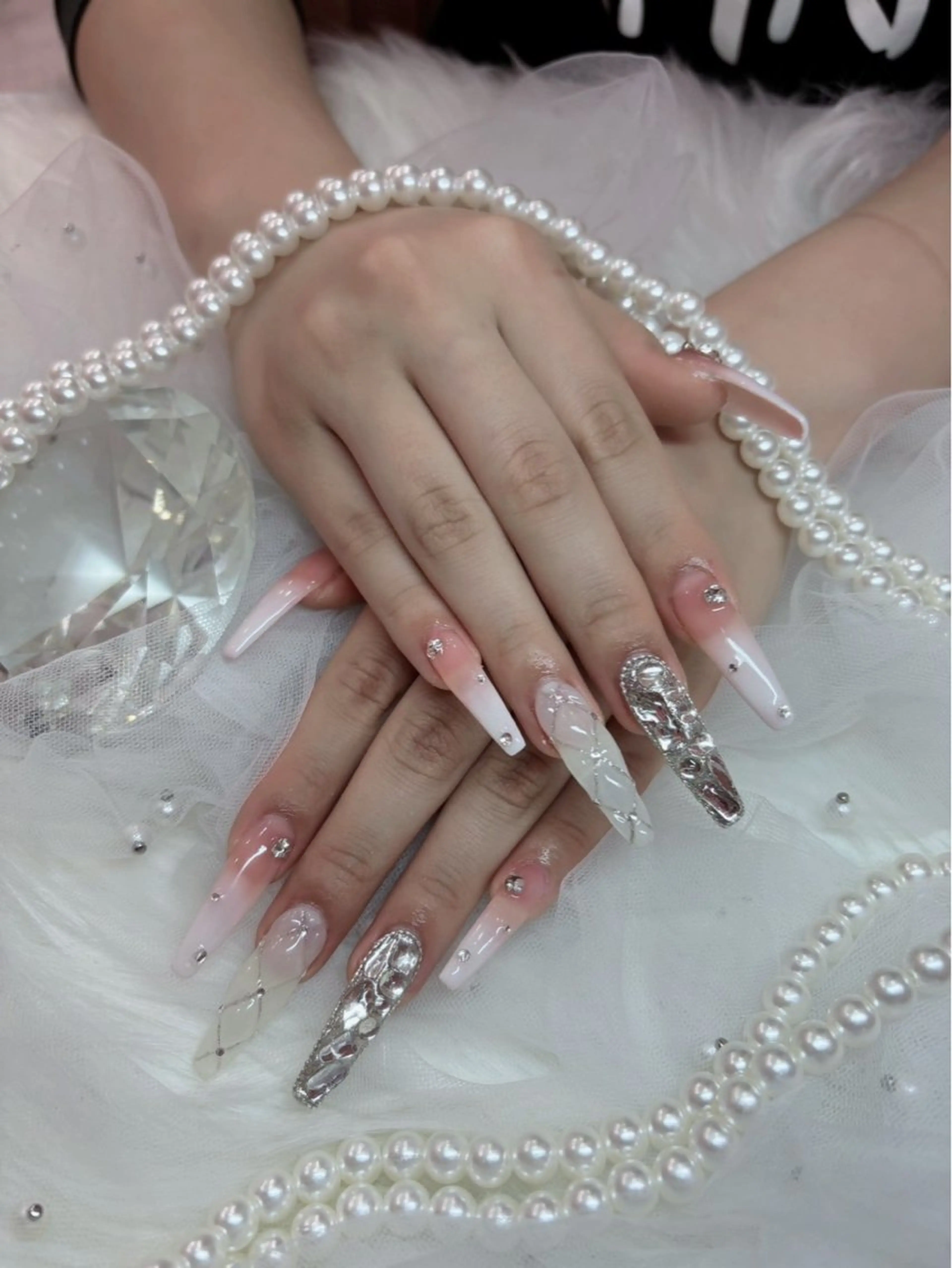 ネイル スカルプネイル ワンホンネイル icy nail れいあのネイルデザイン